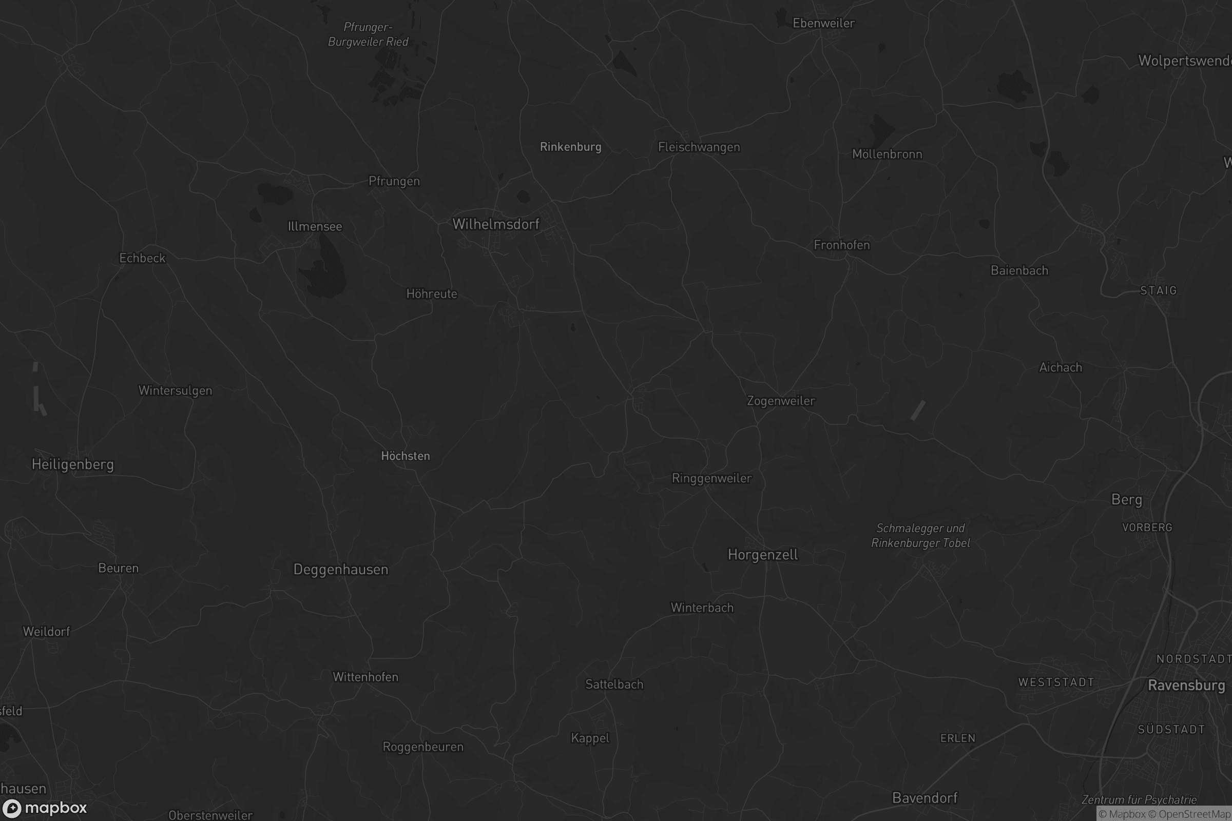 Karte von VVG der Gemeinde Wilhelmsdorf