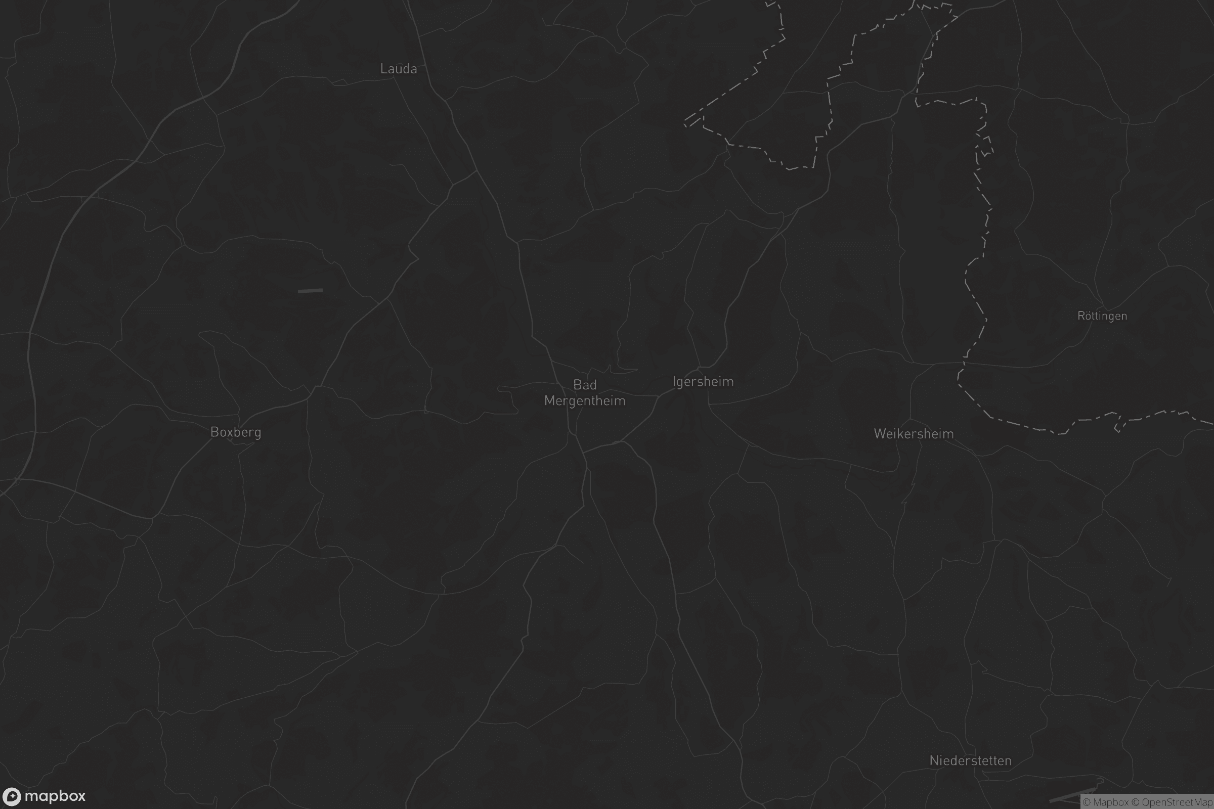 Karte von VVG der Stadt Bad Mergentheim