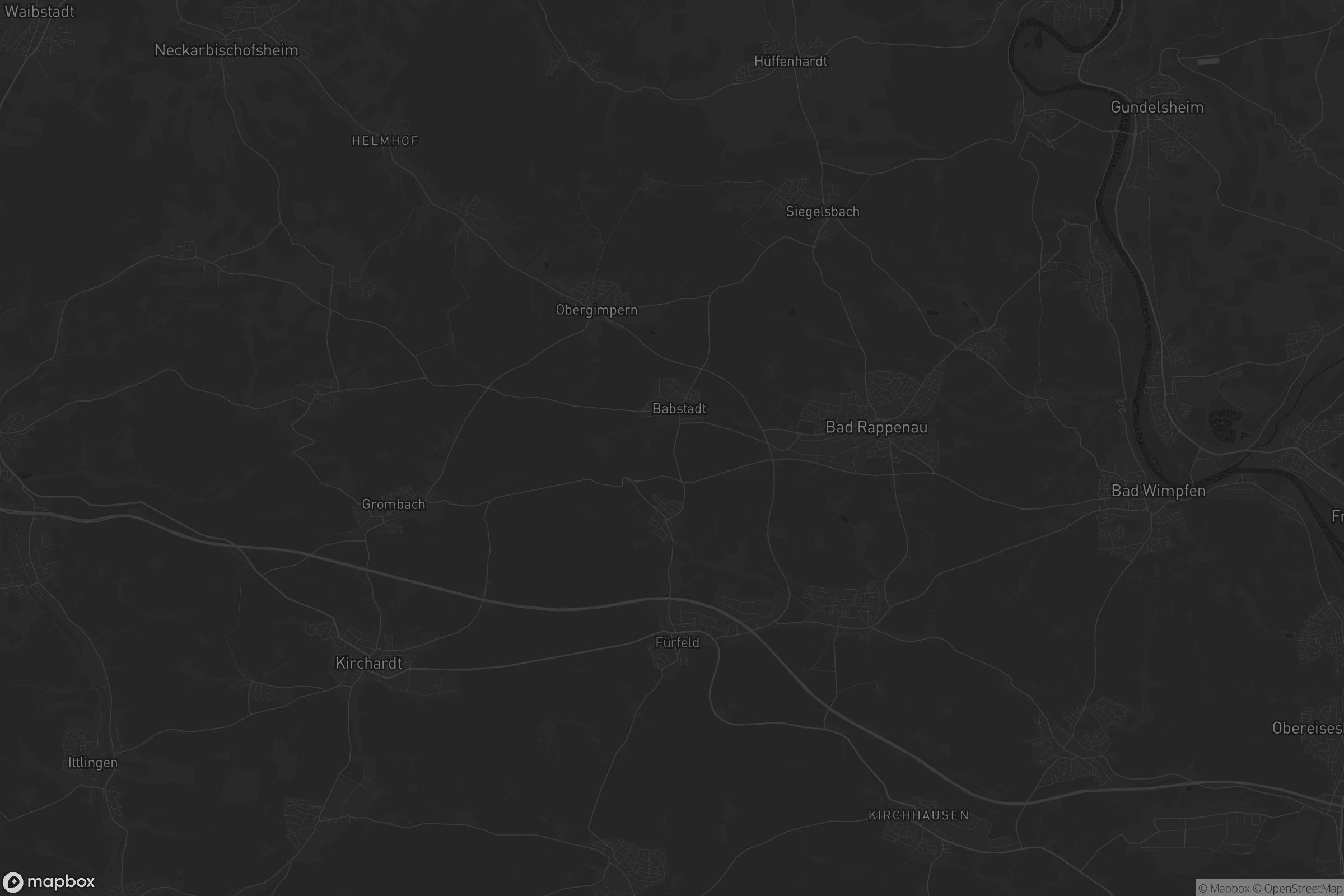 Karte von VVG der Stadt Bad Rappenau