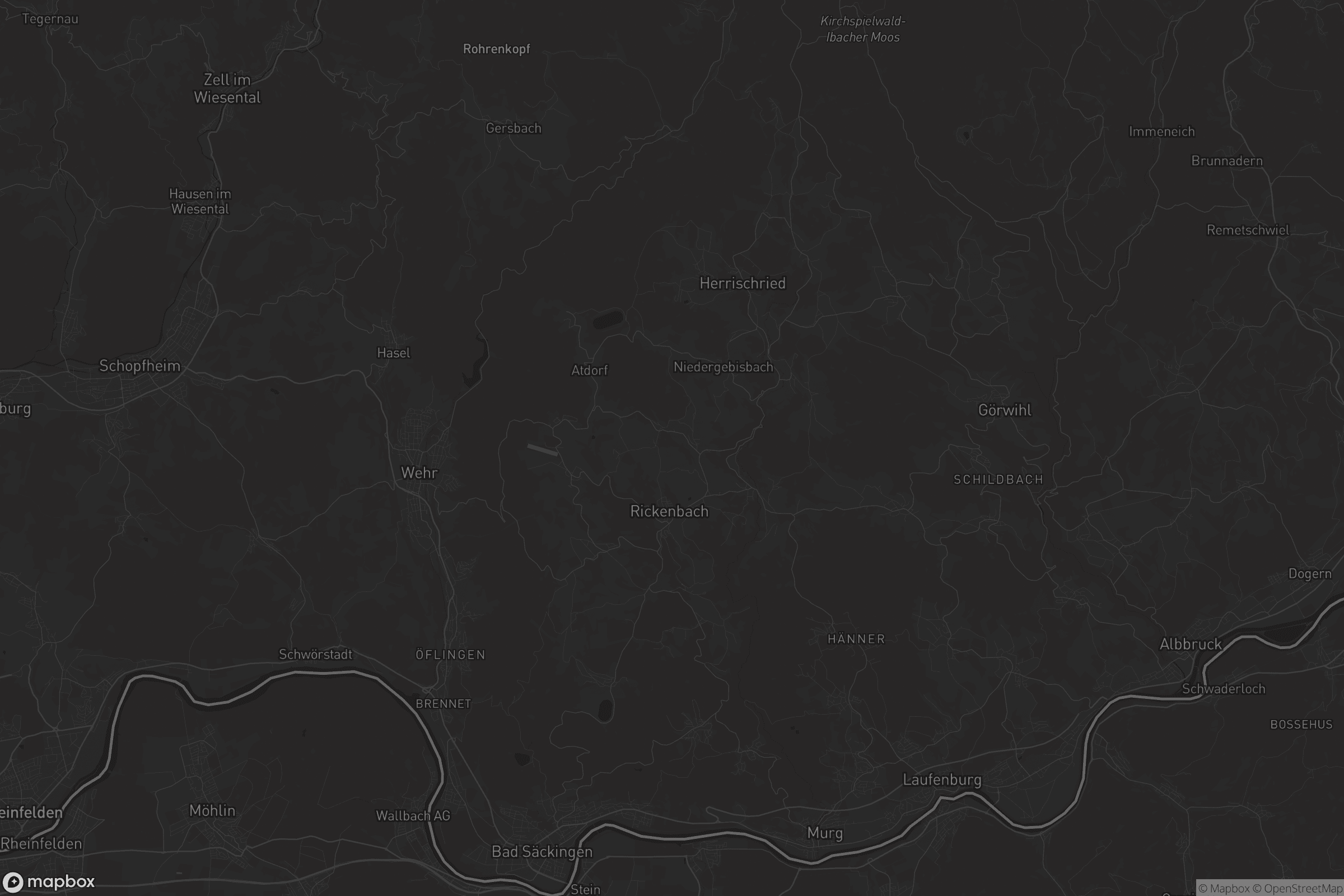 Karte von VVG der Stadt Bad Säckingen