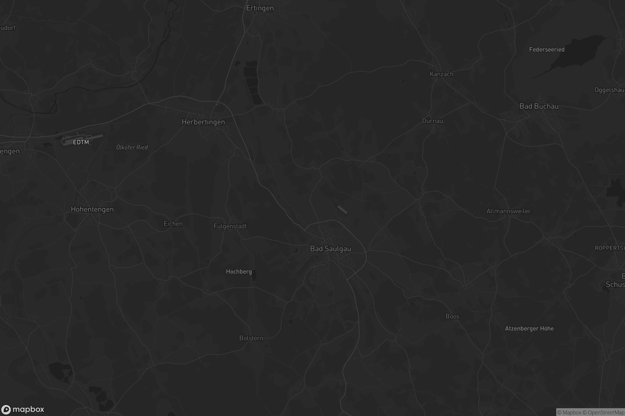 Karte von VVG der Stadt Bad Saulgau