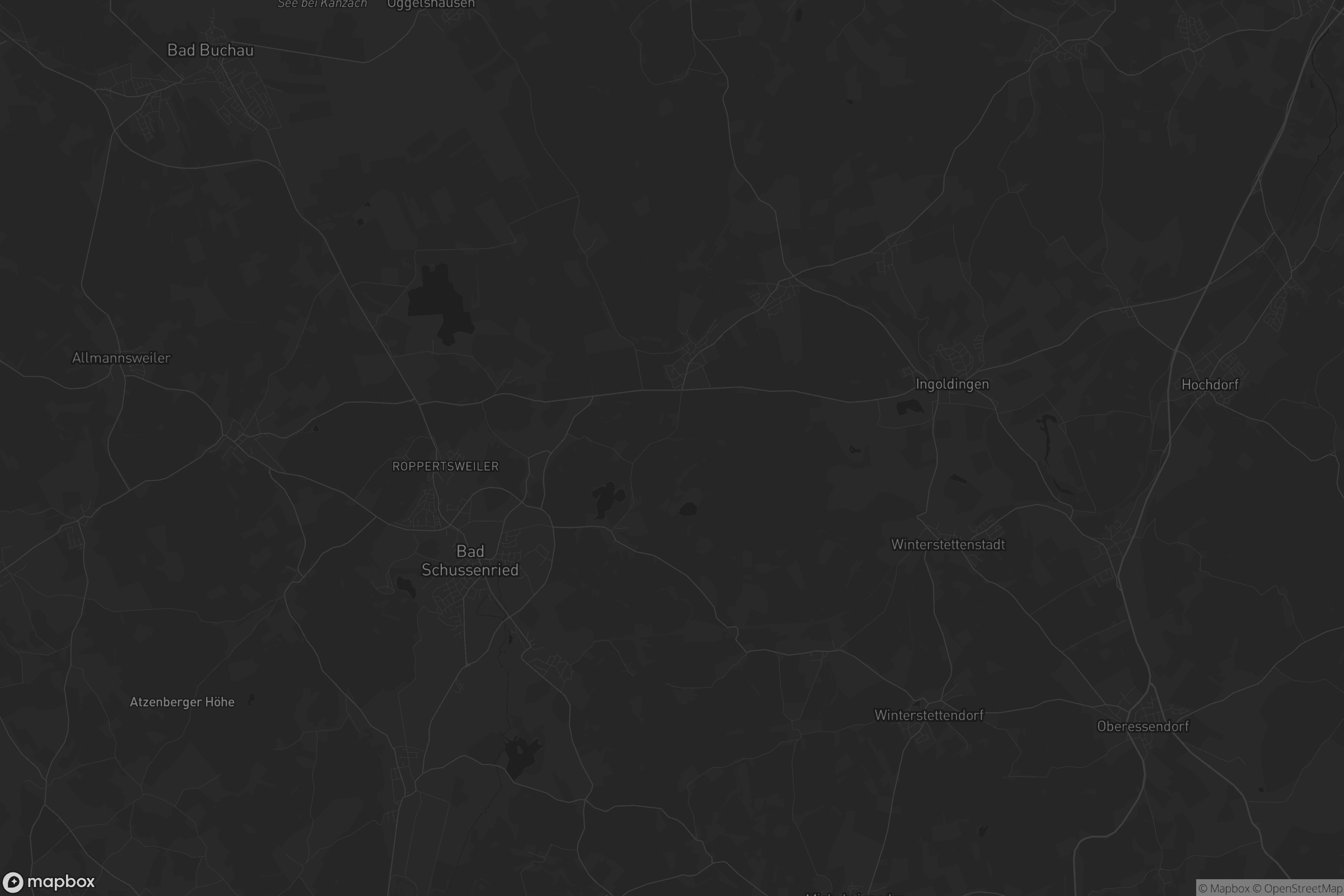 Karte von VVG der Stadt Bad Schussenried