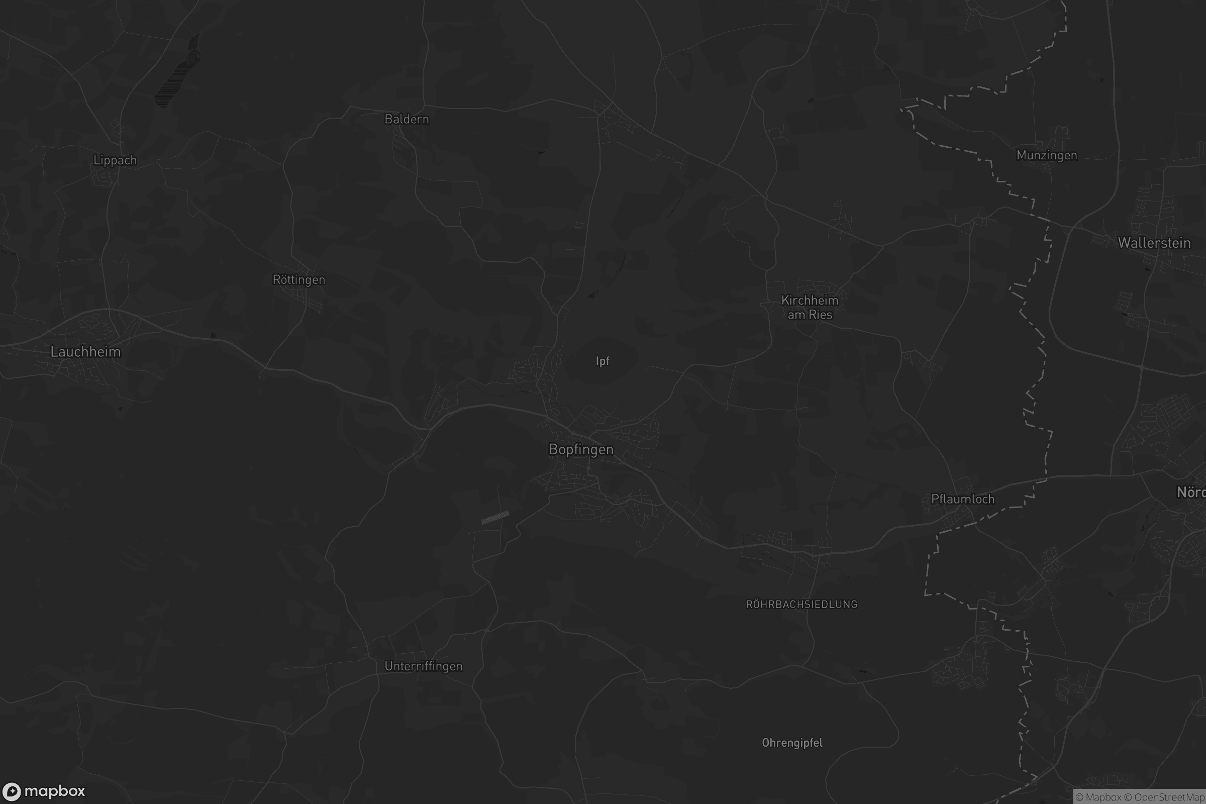 Karte von VVG der Stadt Bopfingen