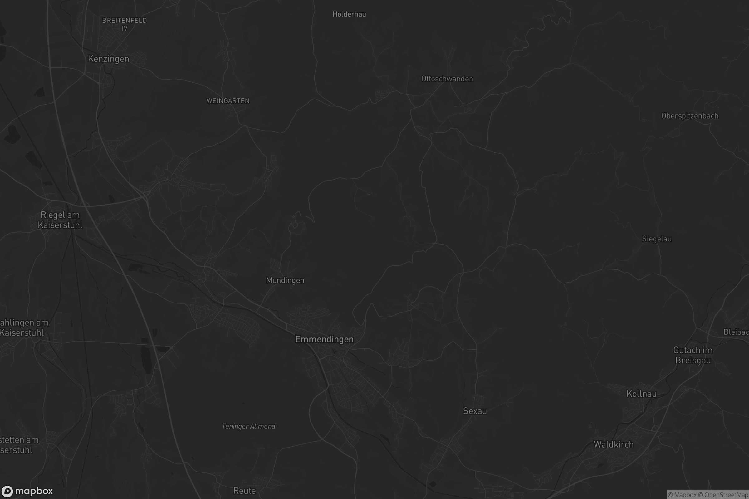 Karte von VVG der Stadt Emmendingen