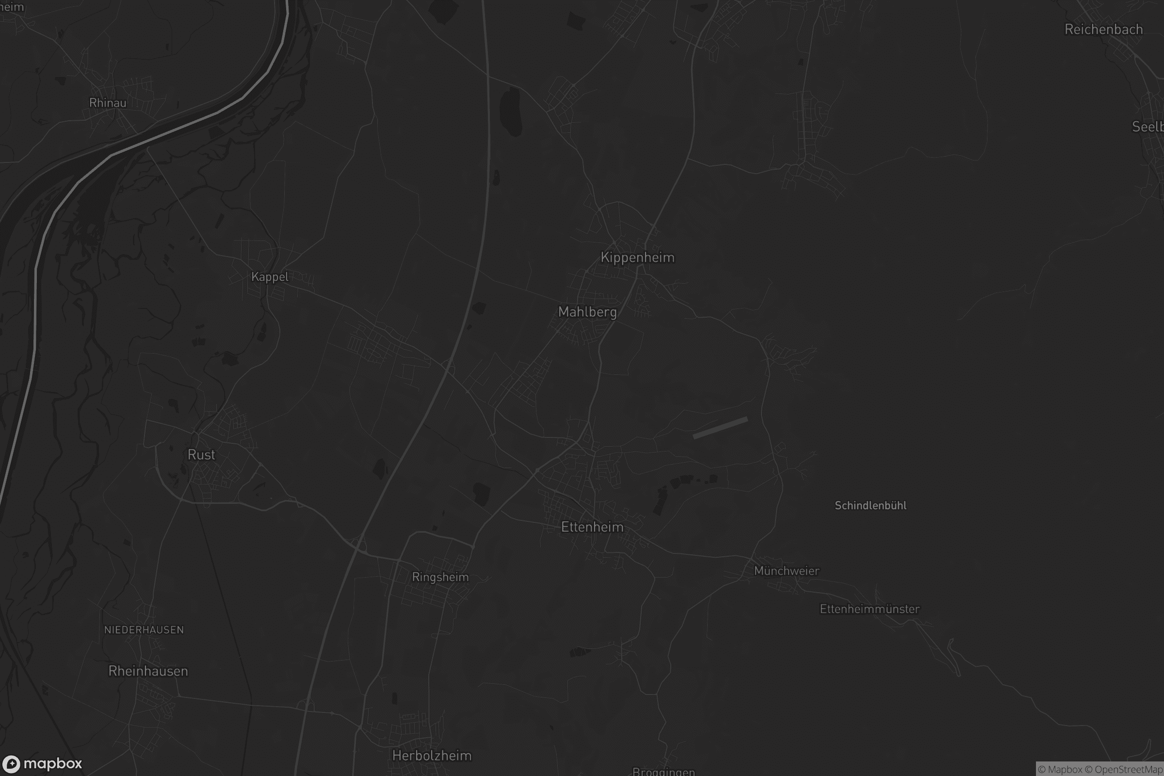 Karte von VVG der Stadt Ettenheim