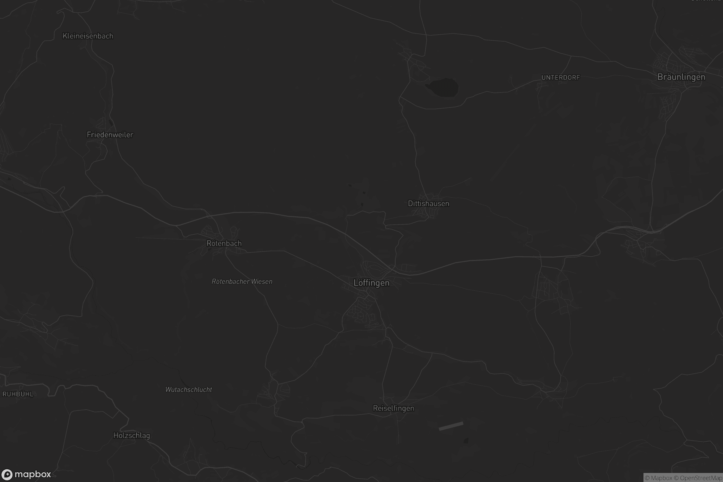 Karte von VVG der Stadt Löffingen