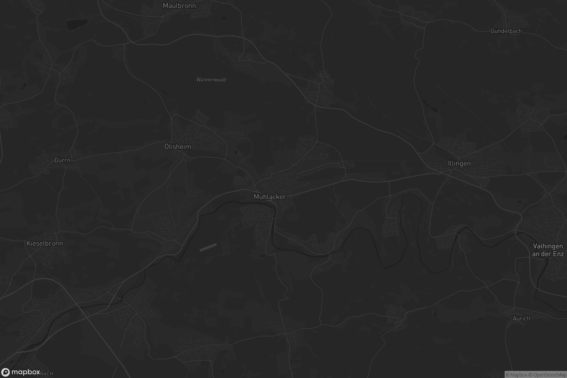 Karte von VVG der Stadt Mühlacker