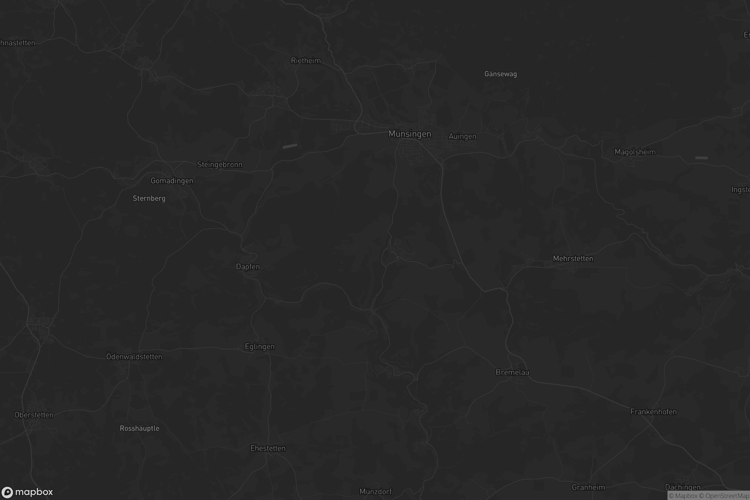 Karte von VVG der Stadt Münsingen