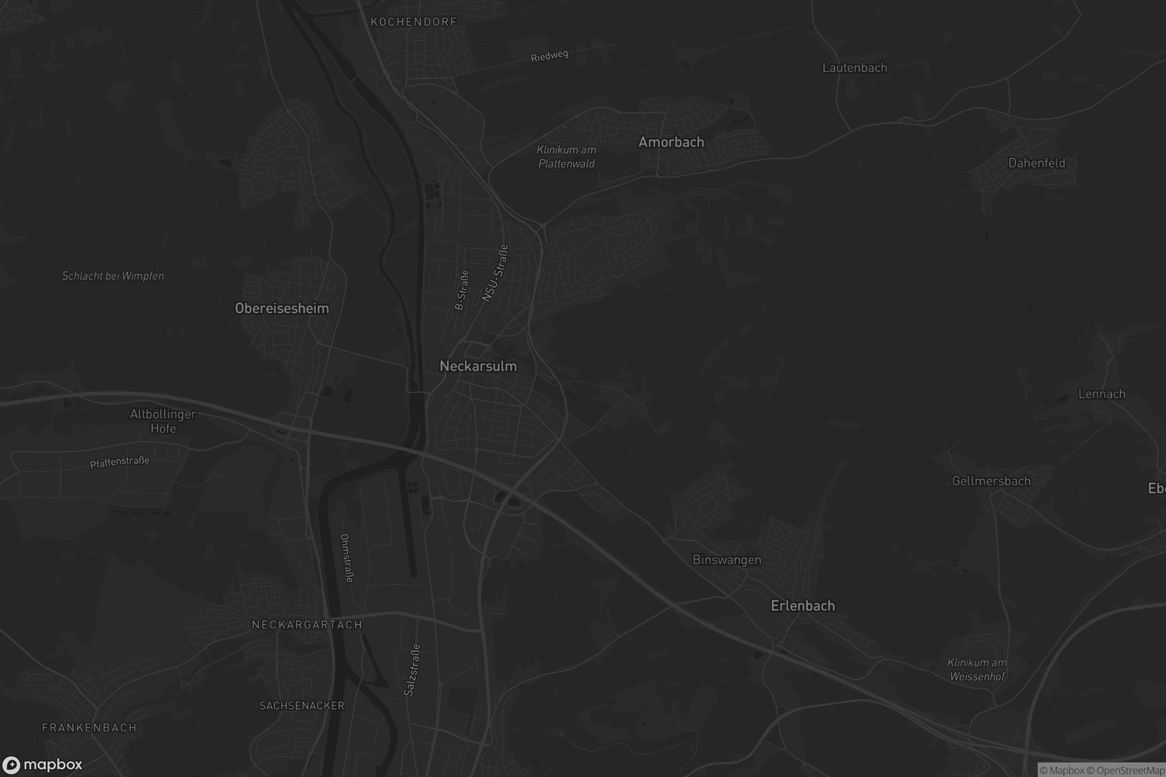 Karte von VVG der Stadt Neckarsulm