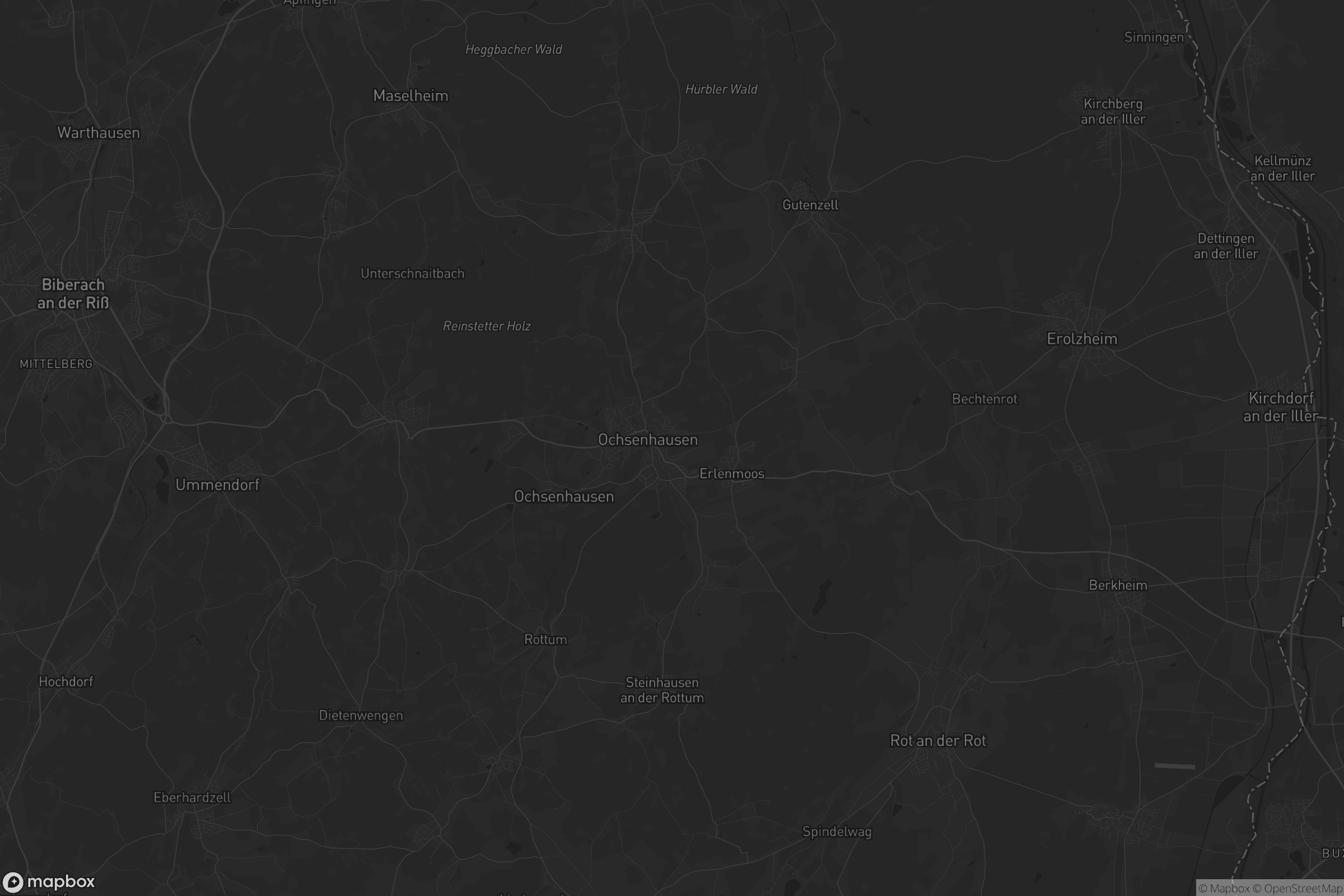 Karte von VVG der Stadt Ochsenhausen