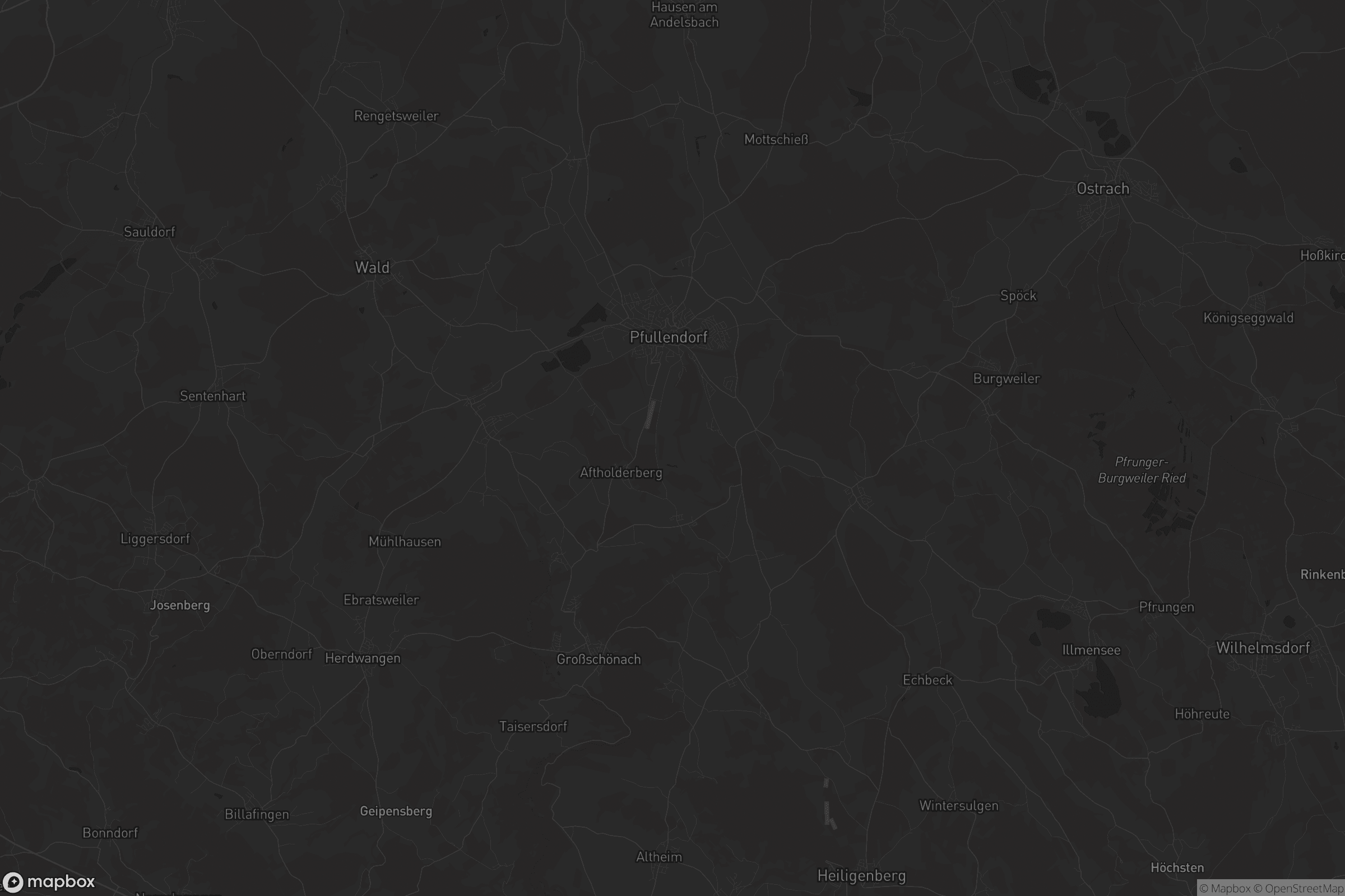 Karte von VVG der Stadt Pfullendorf