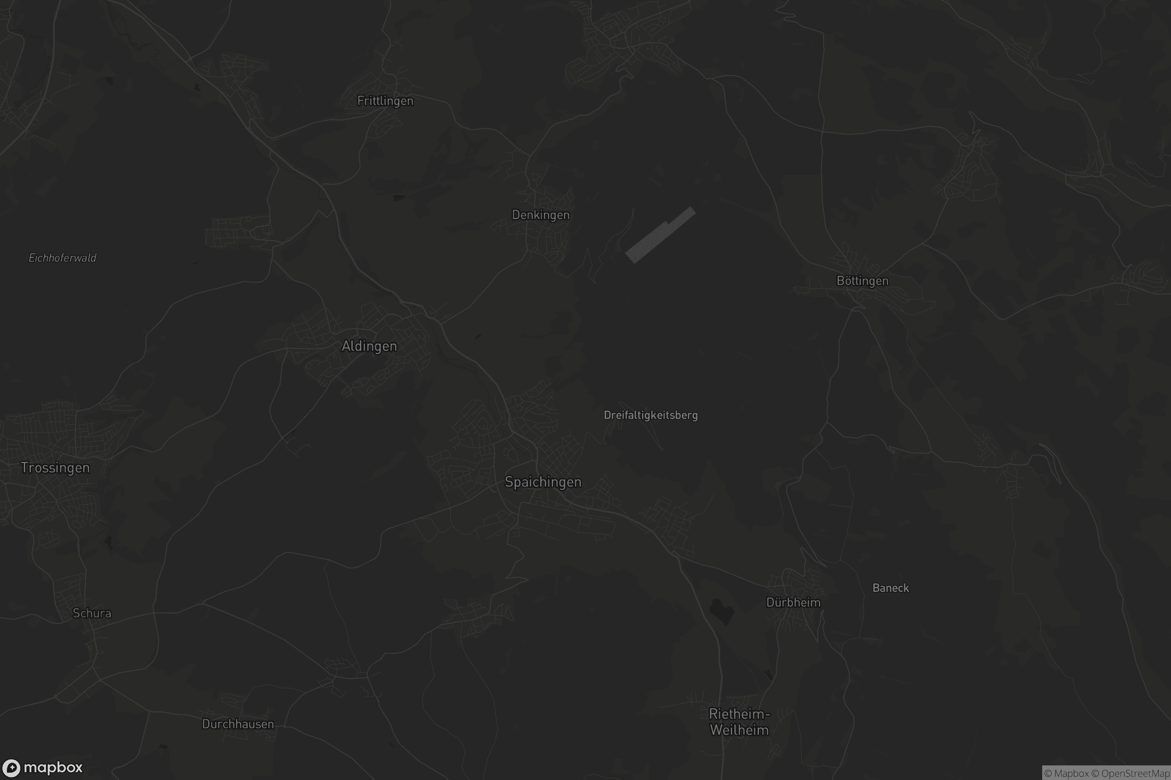 Karte von VVG der Stadt Spaichingen