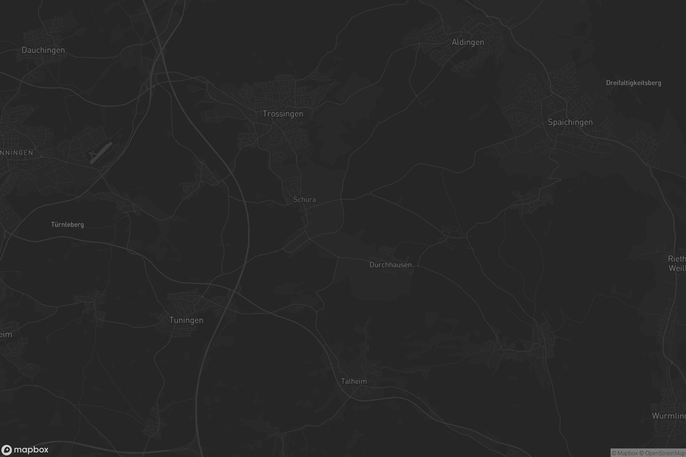 Karte von VVG der Stadt Trossingen