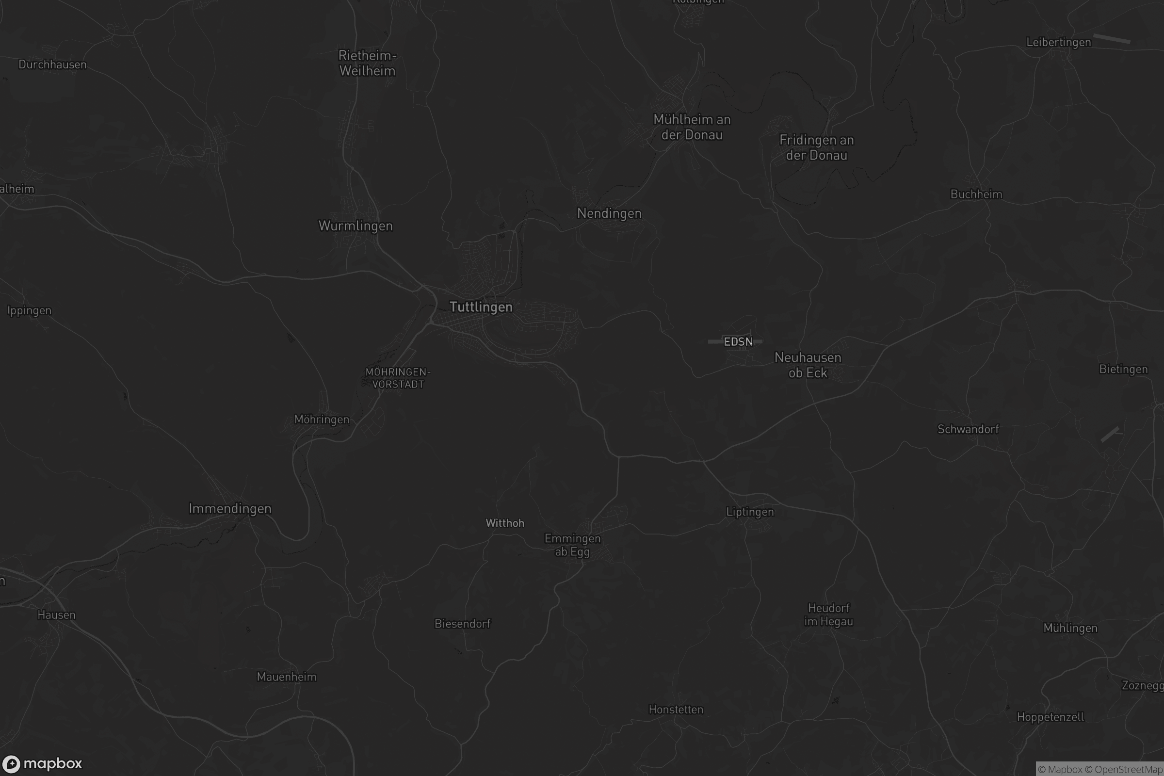 Karte von VVG der Stadt Tuttlingen