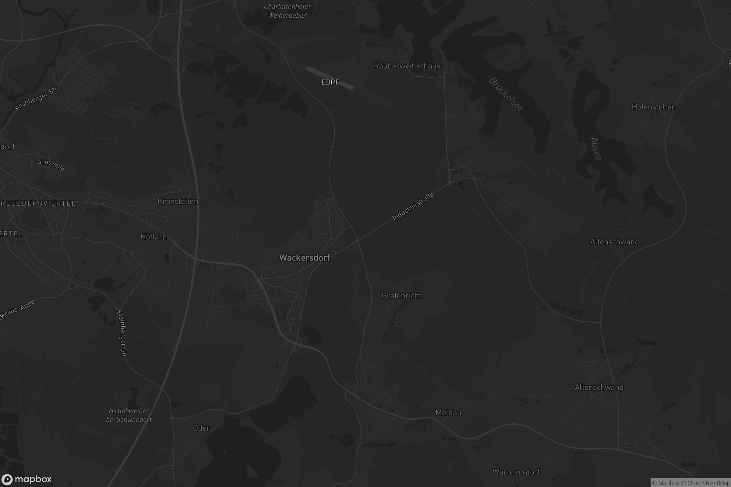 Karte von Wackersdorf