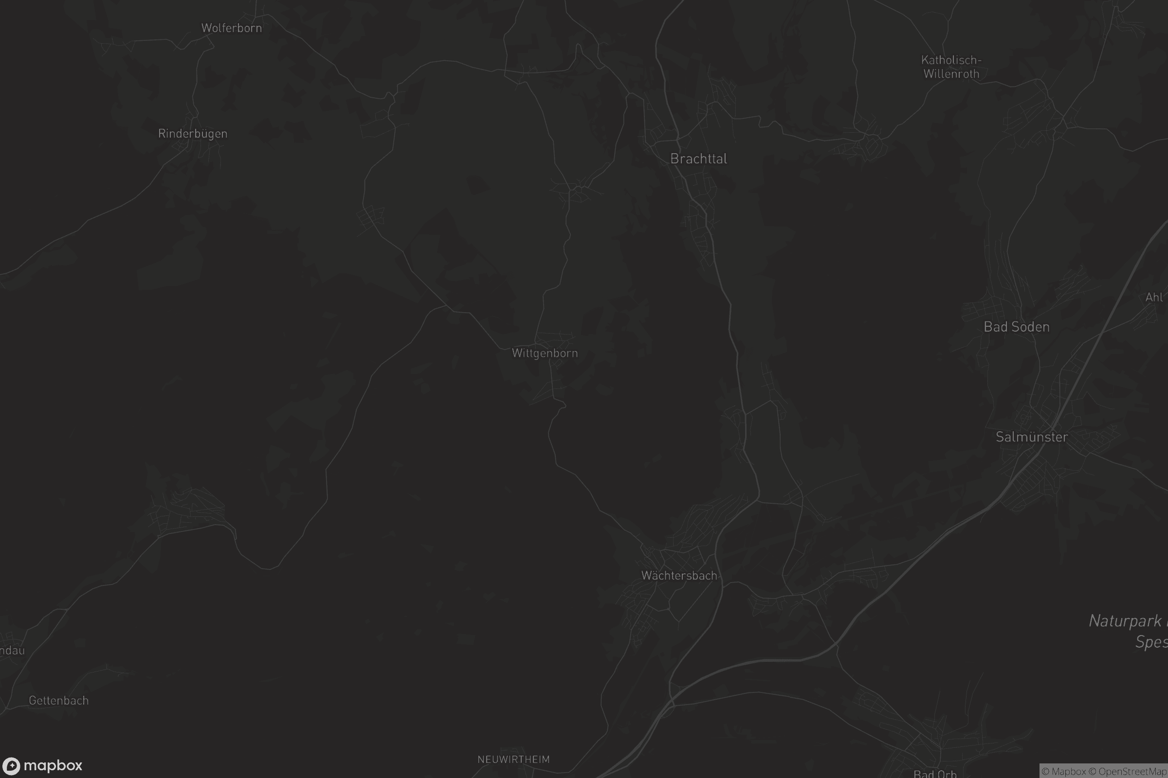 Karte von Wächtersbach