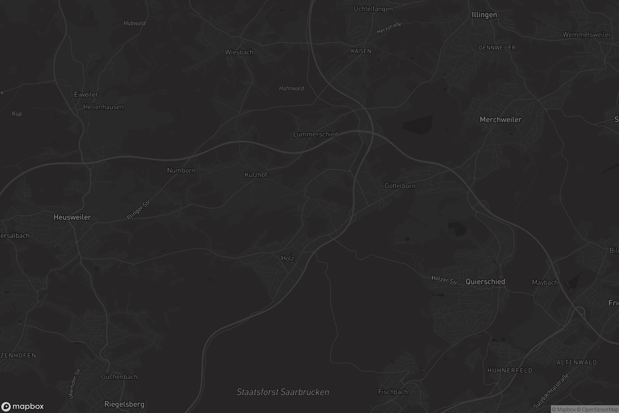 Karte von Wahlschied