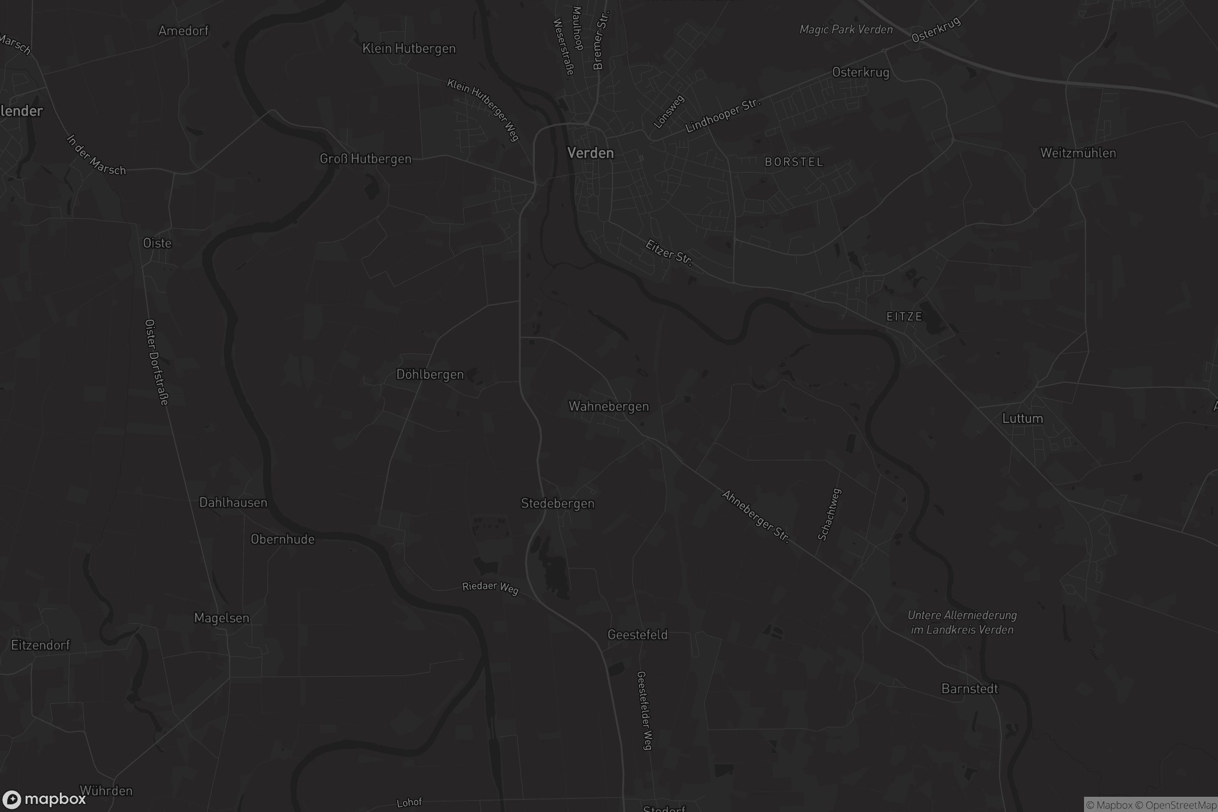 Karte von Wahnebergen