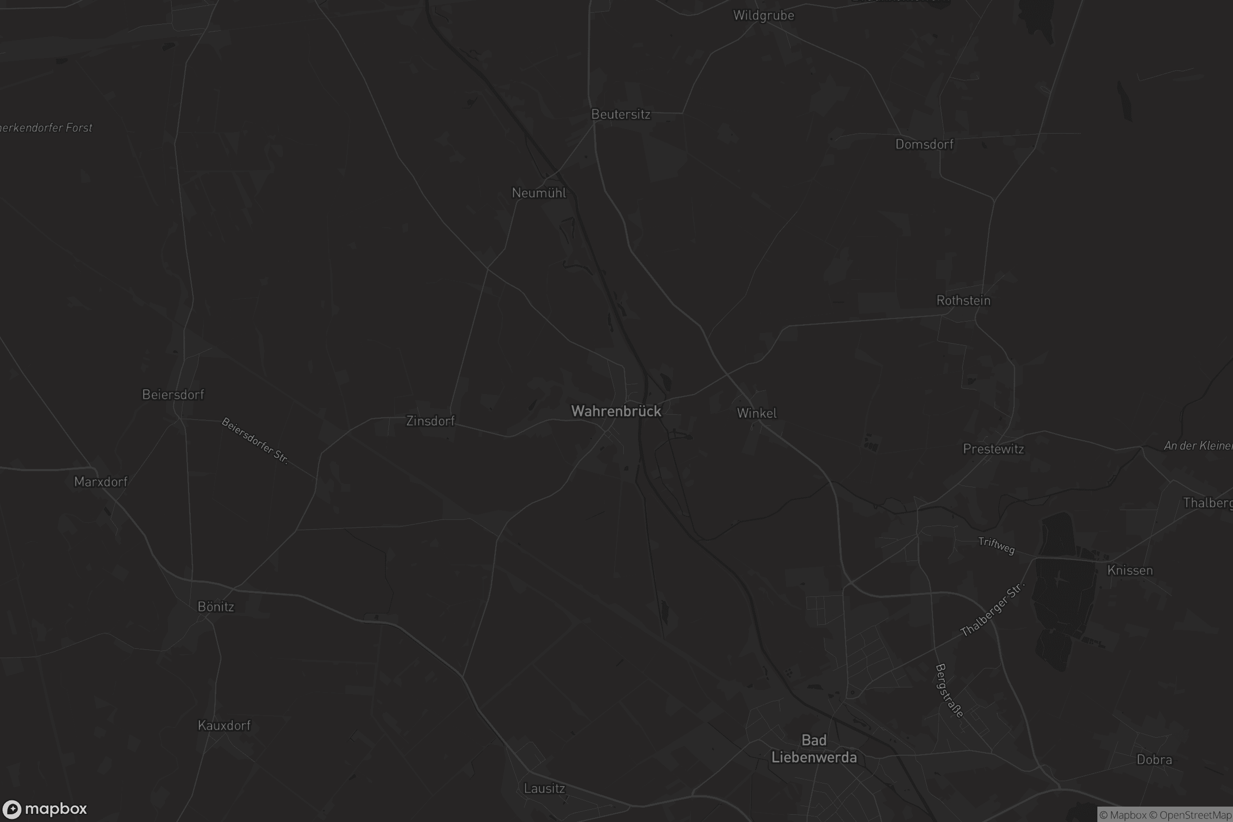 Karte von Wahrenbrück