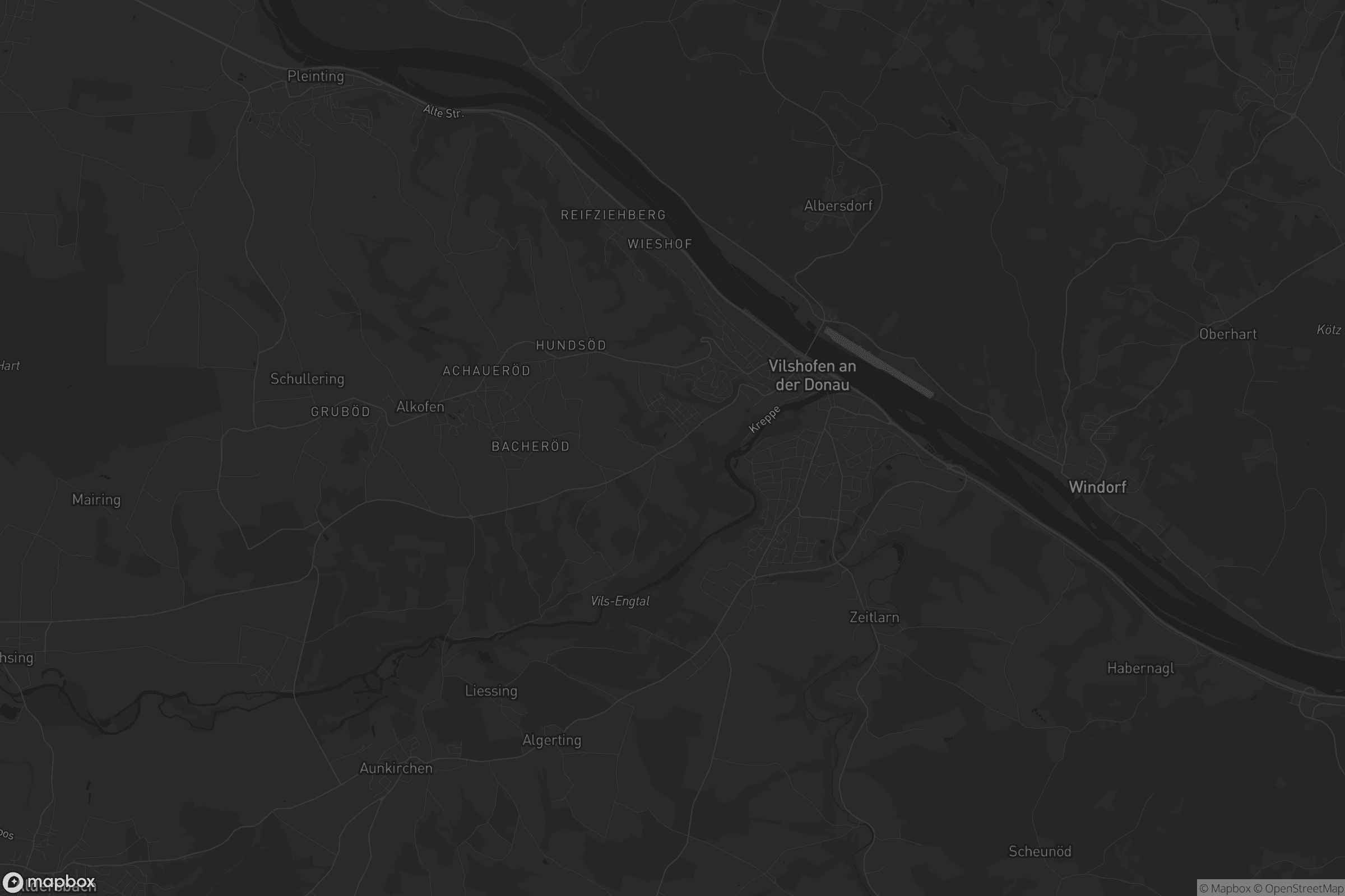 Karte von Waizenbach