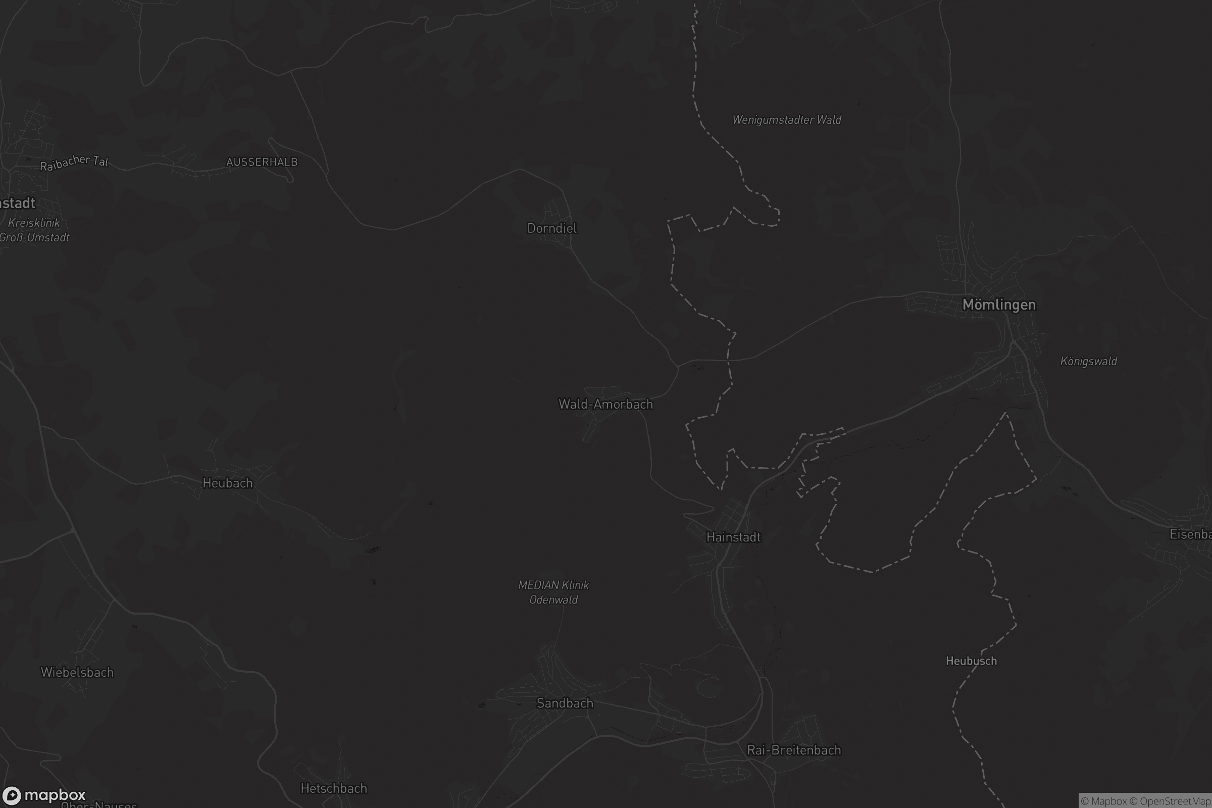 Karte von Wald-Amorbach