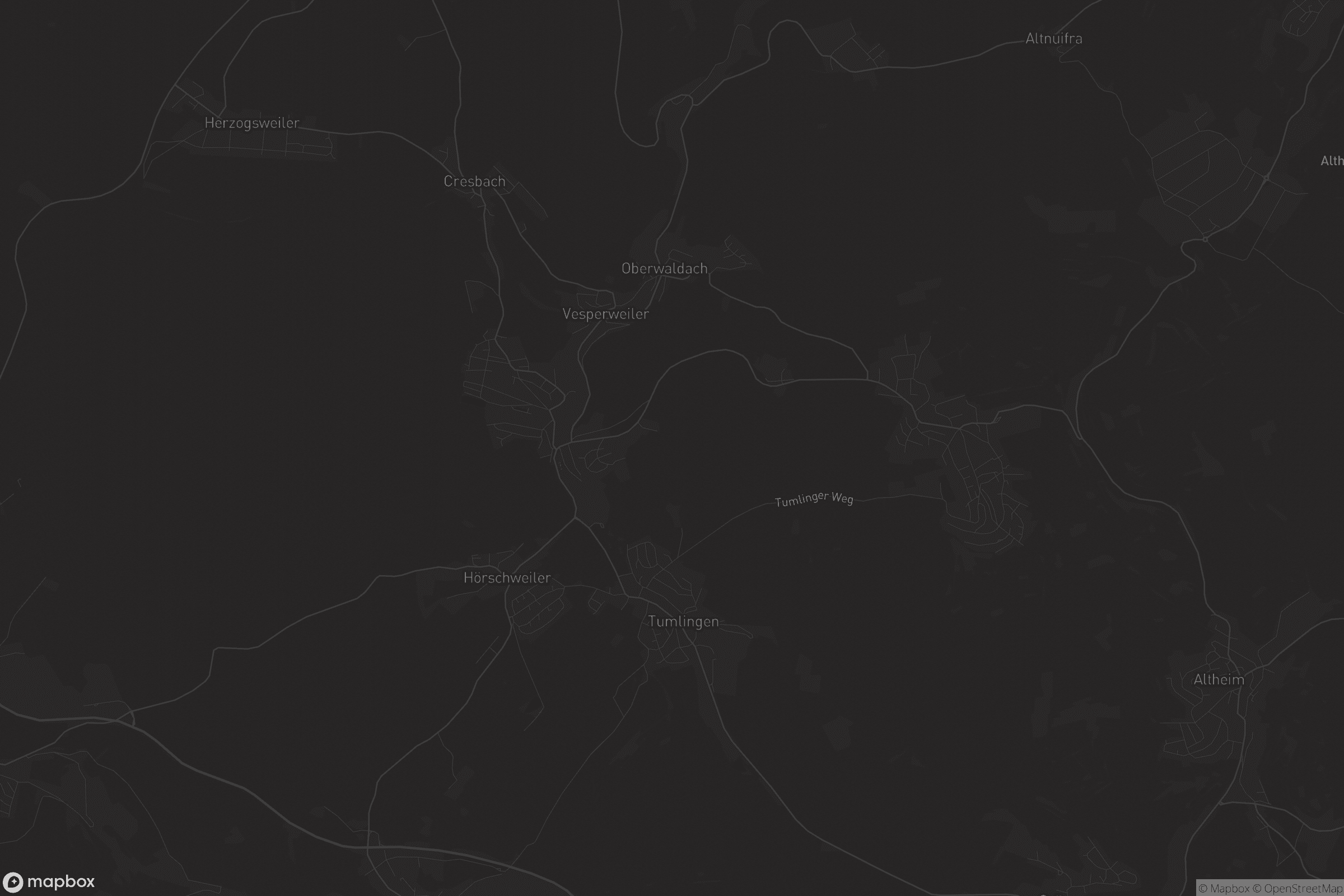 Karte von Waldachtal