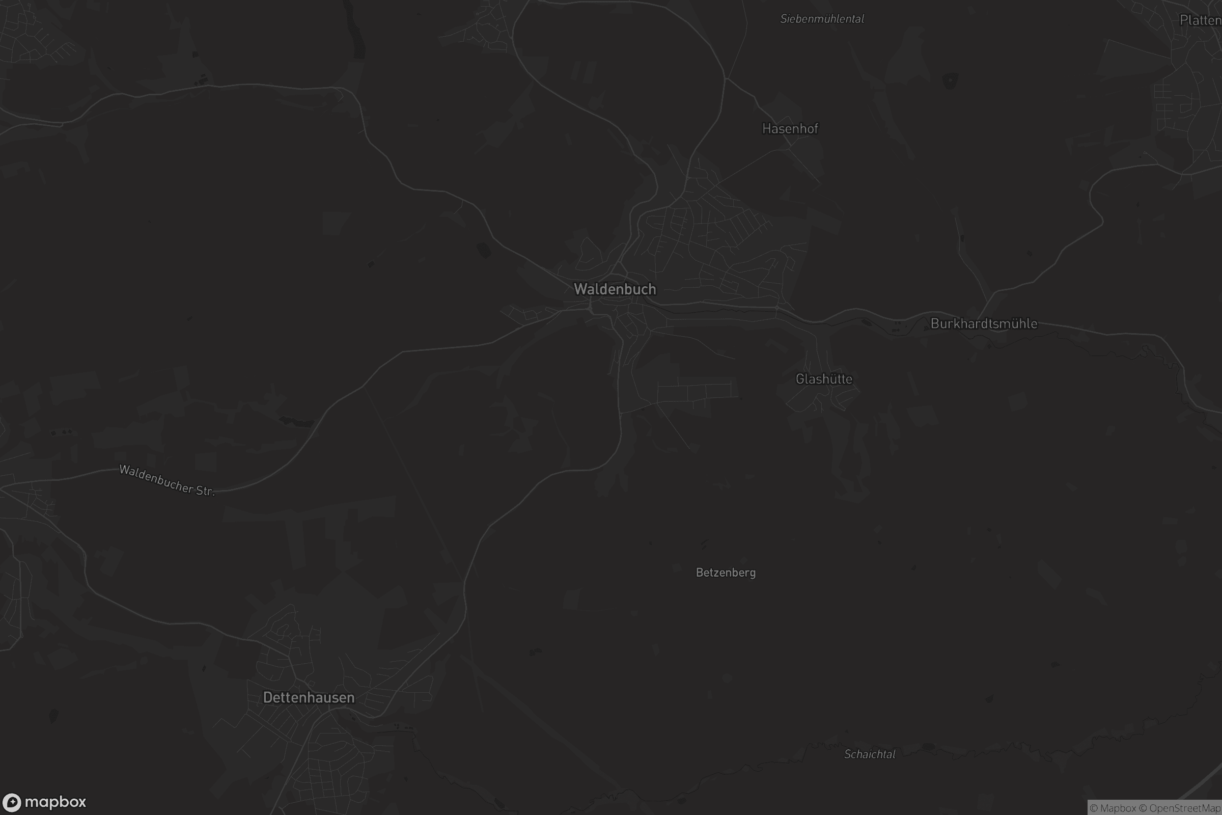 Karte von Waldenbuch