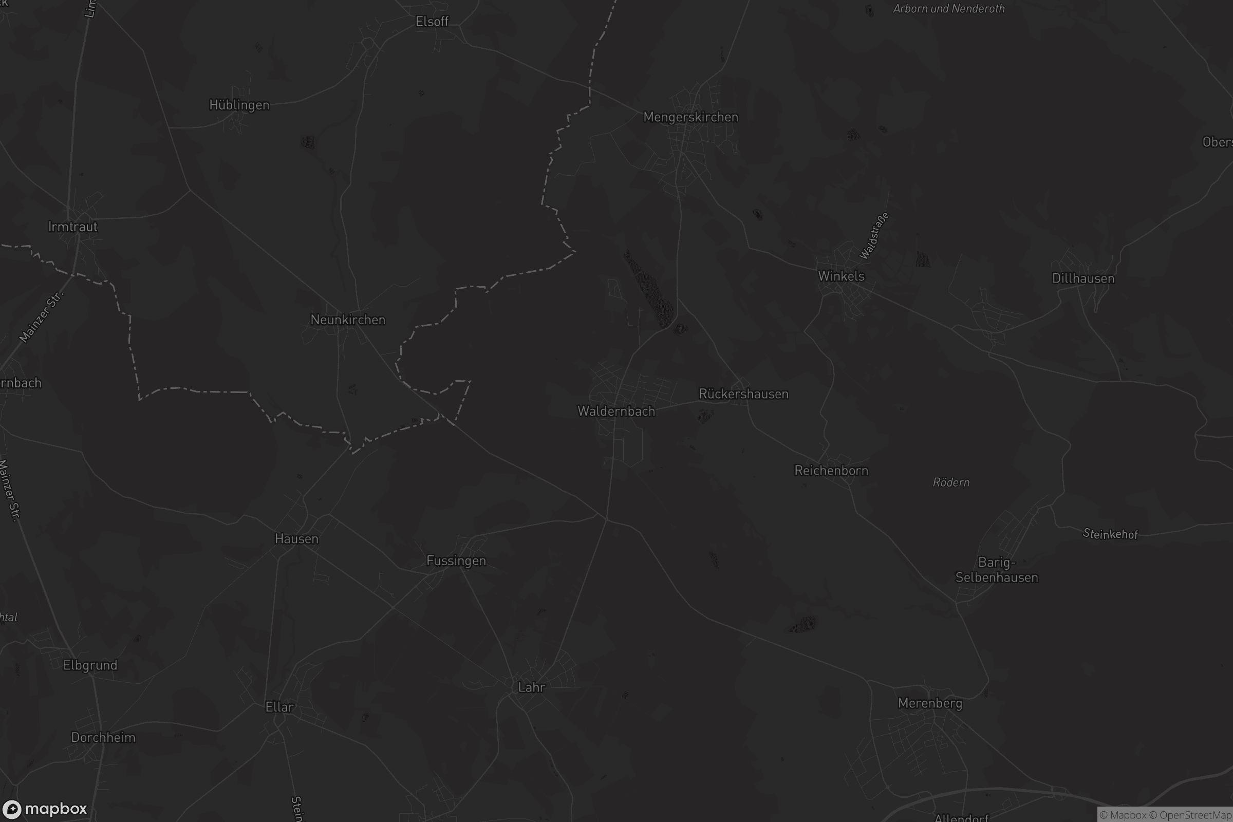 Karte von Waldernbach