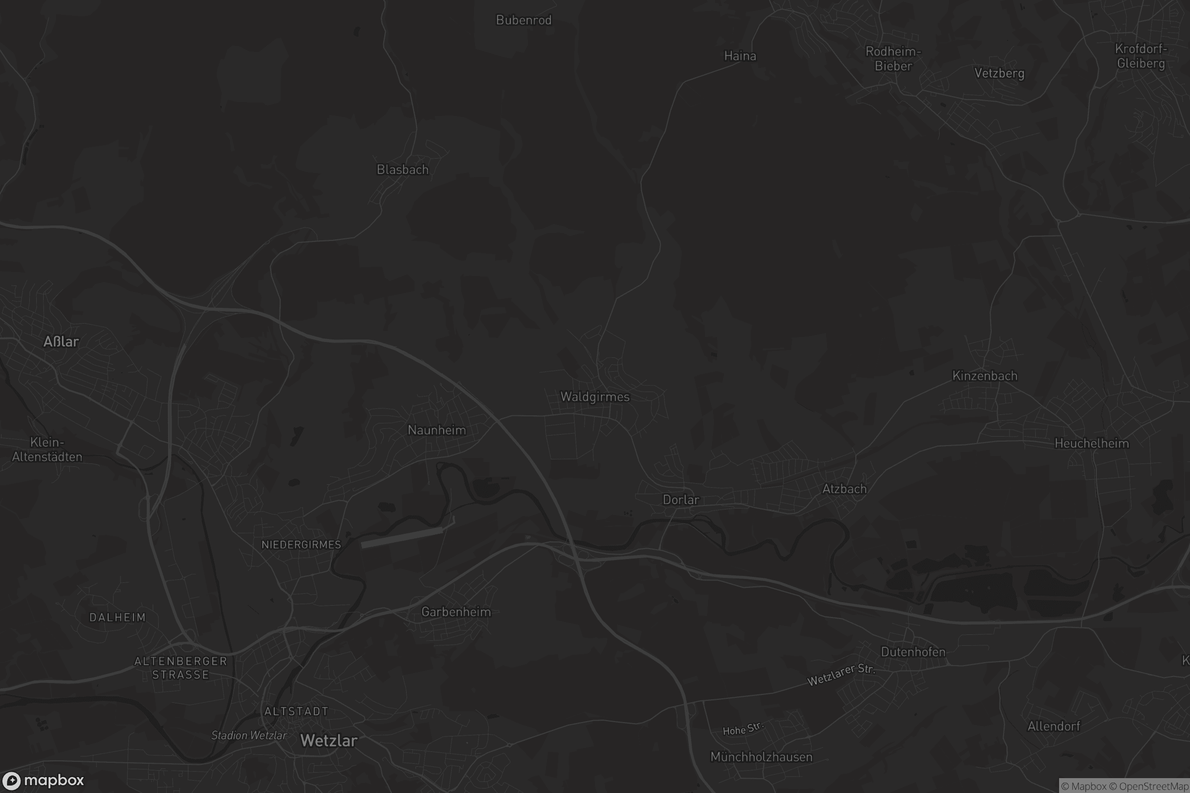 Karte von Waldgirmes