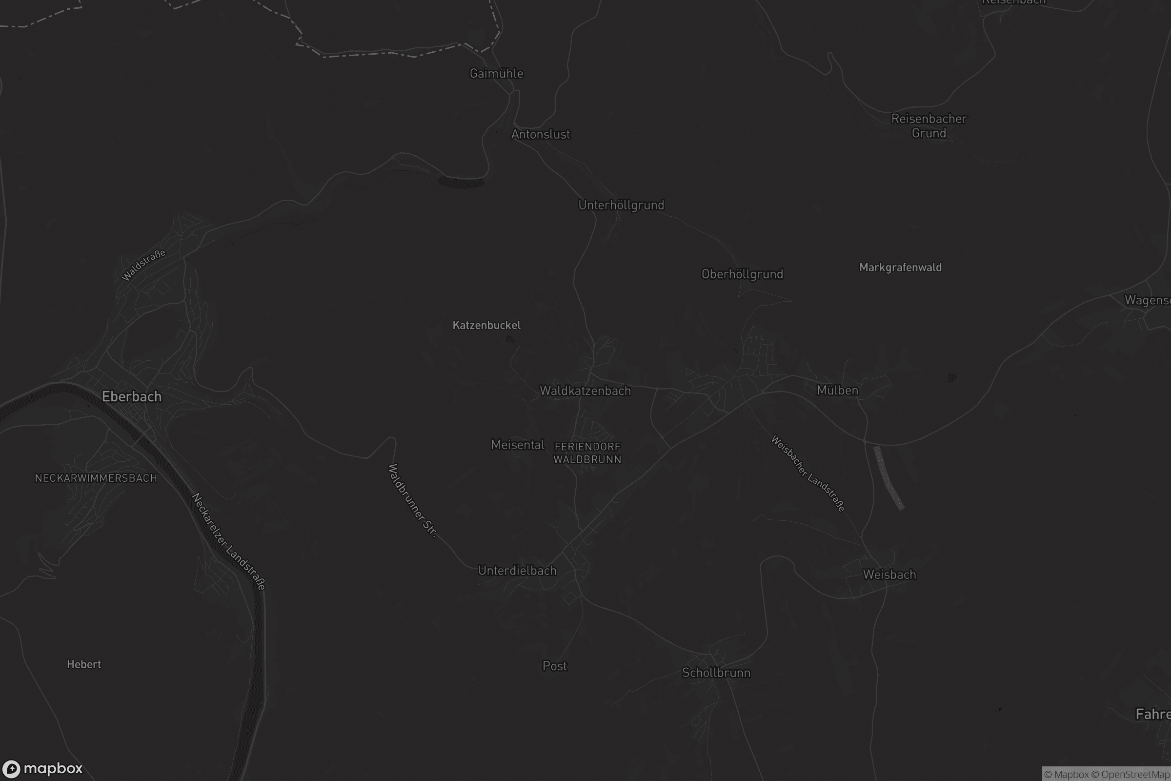 Karte von Waldkatzenbach