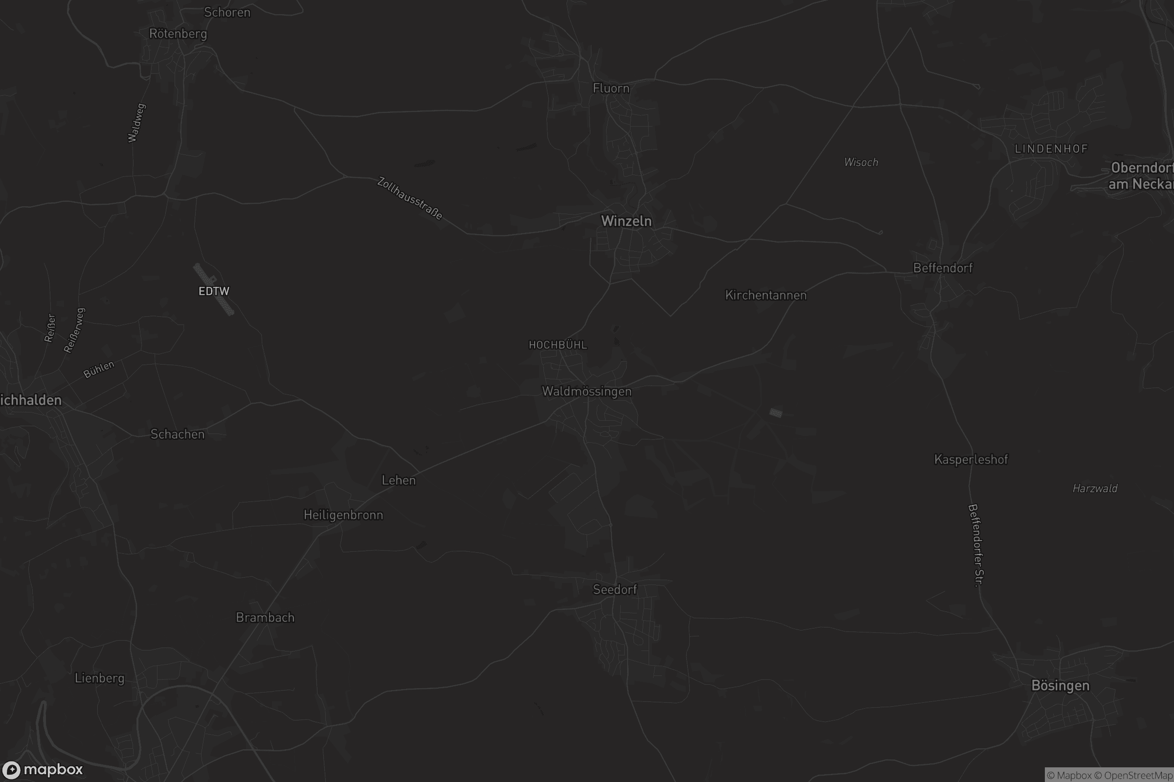 Karte von Waldmössingen