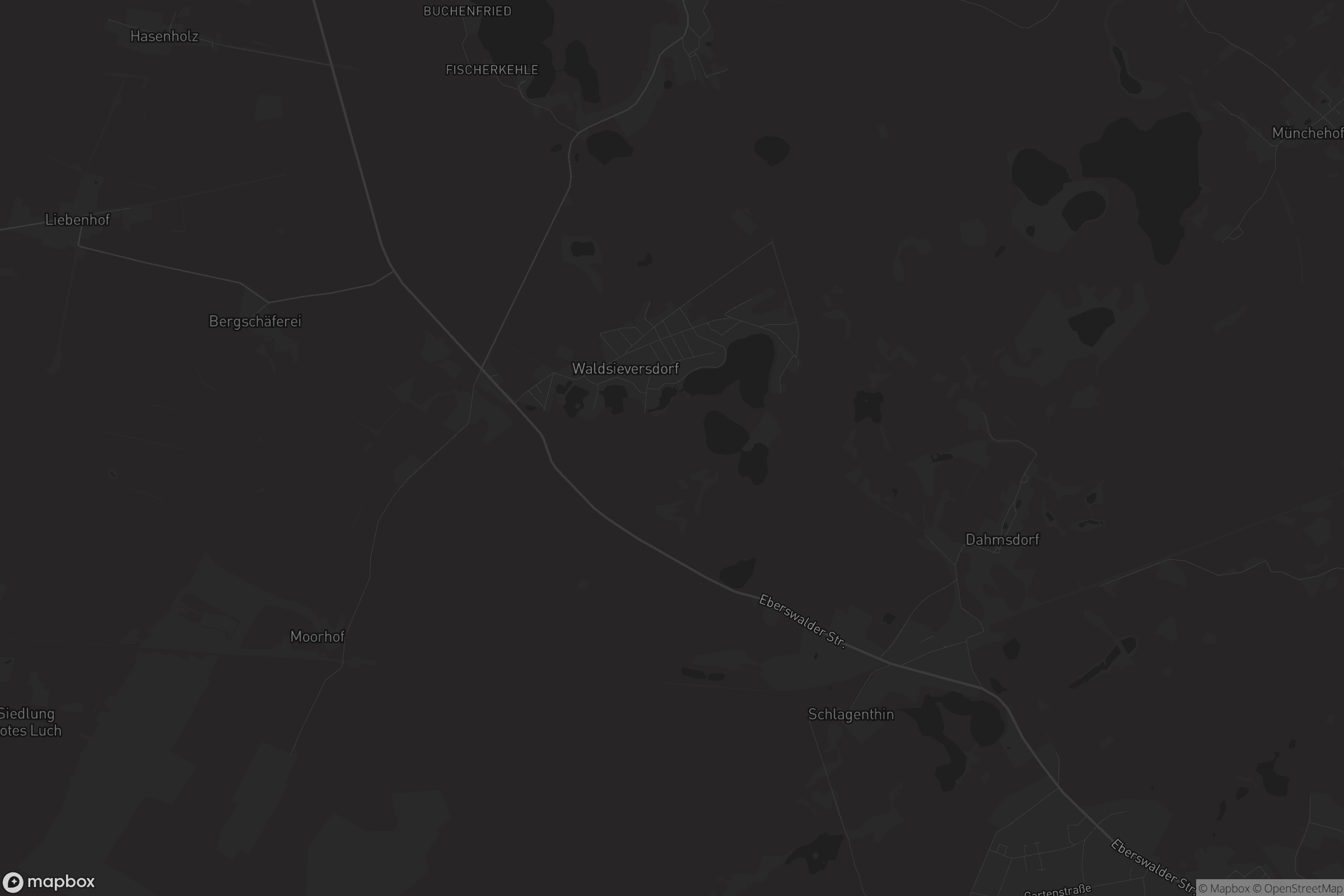 Karte von Waldsieversdorf