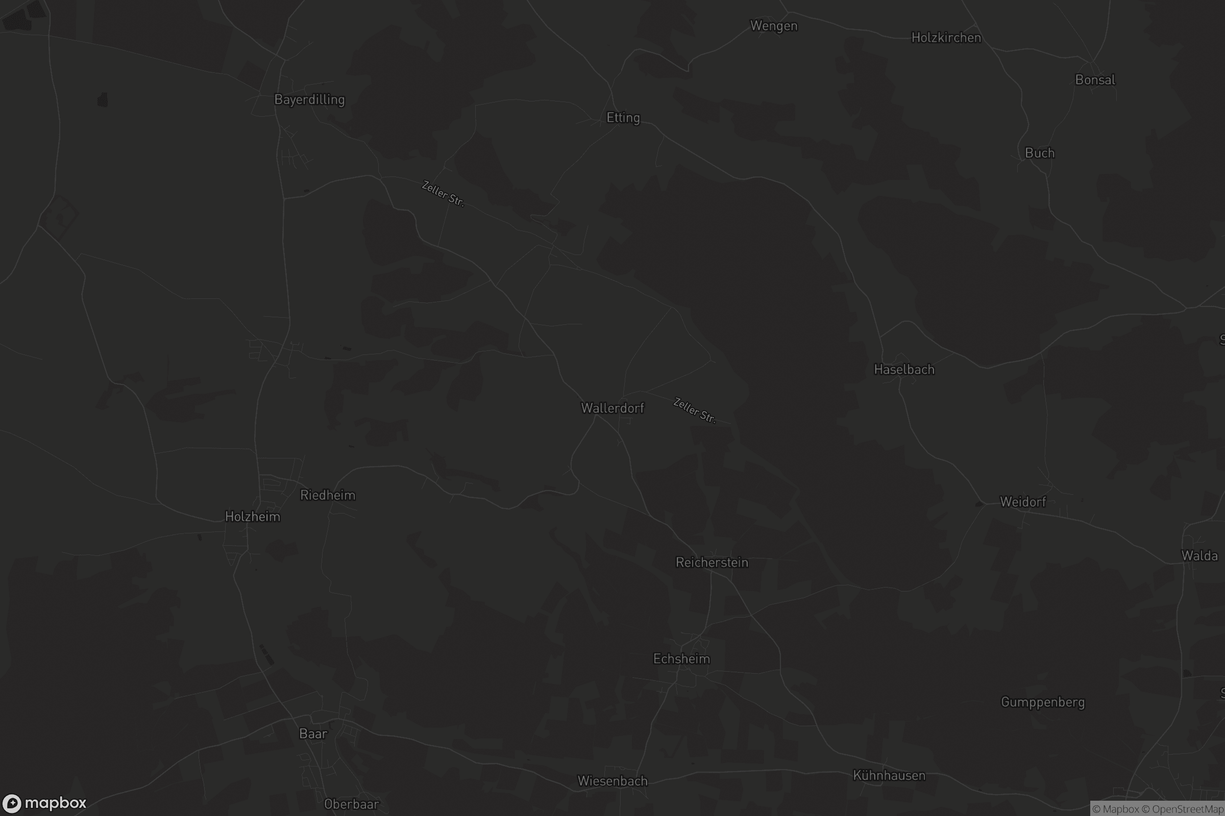 Karte von Wallerdorf