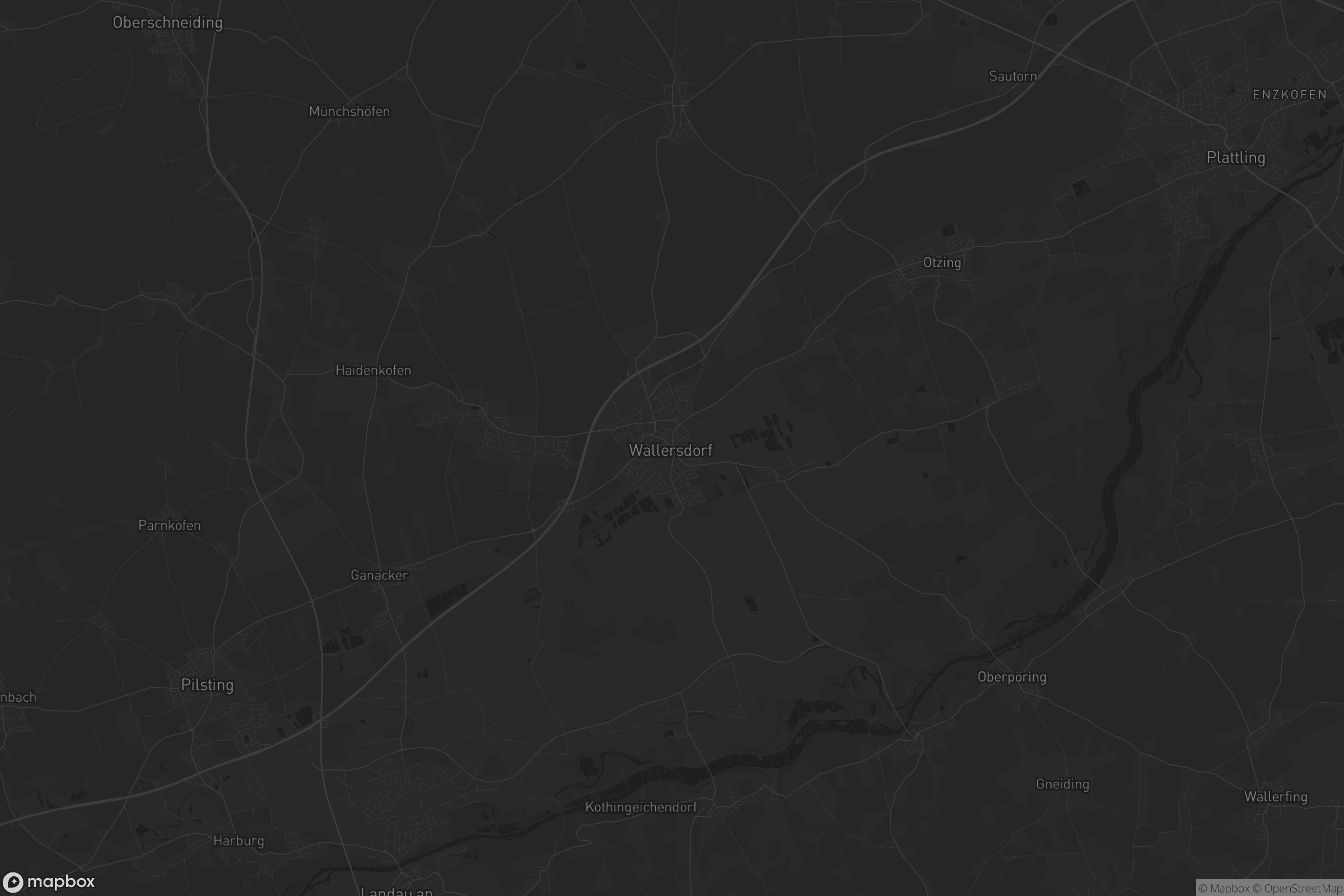 Karte von Wallersdorf