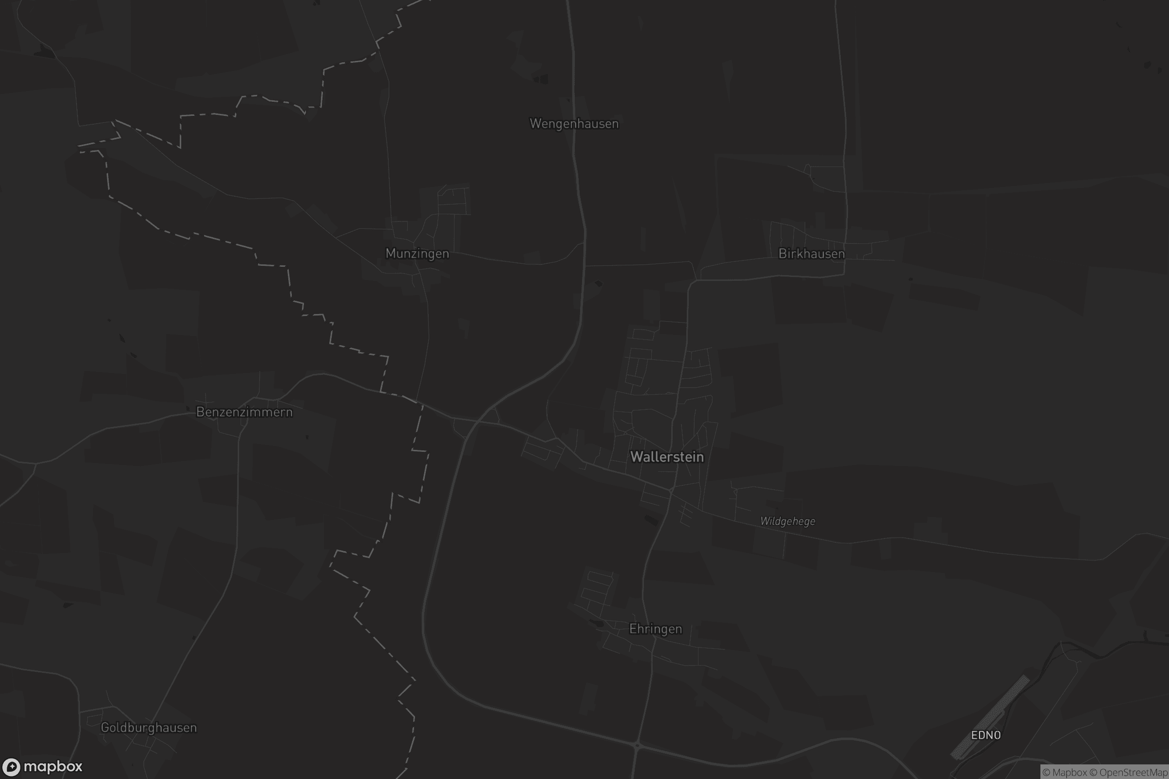 Karte von Wallerstein