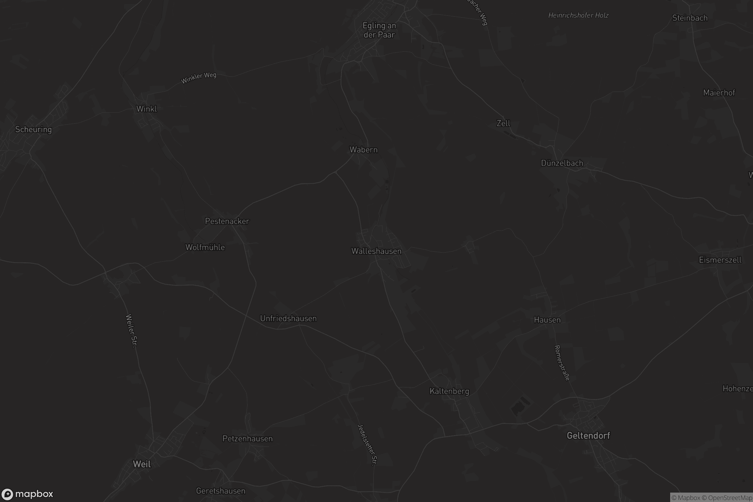 Karte von Walleshausen