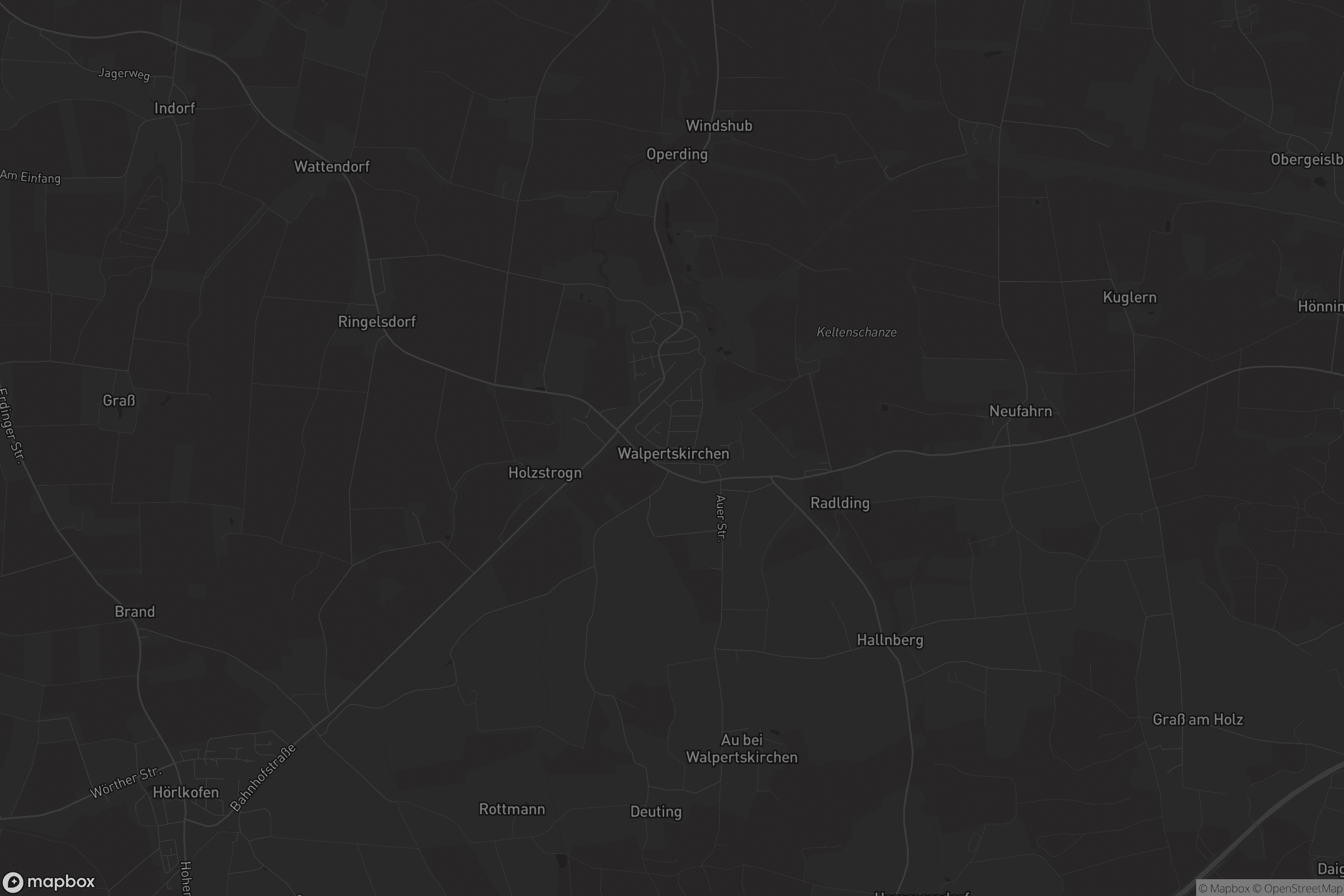 Karte von Walpertskirchen