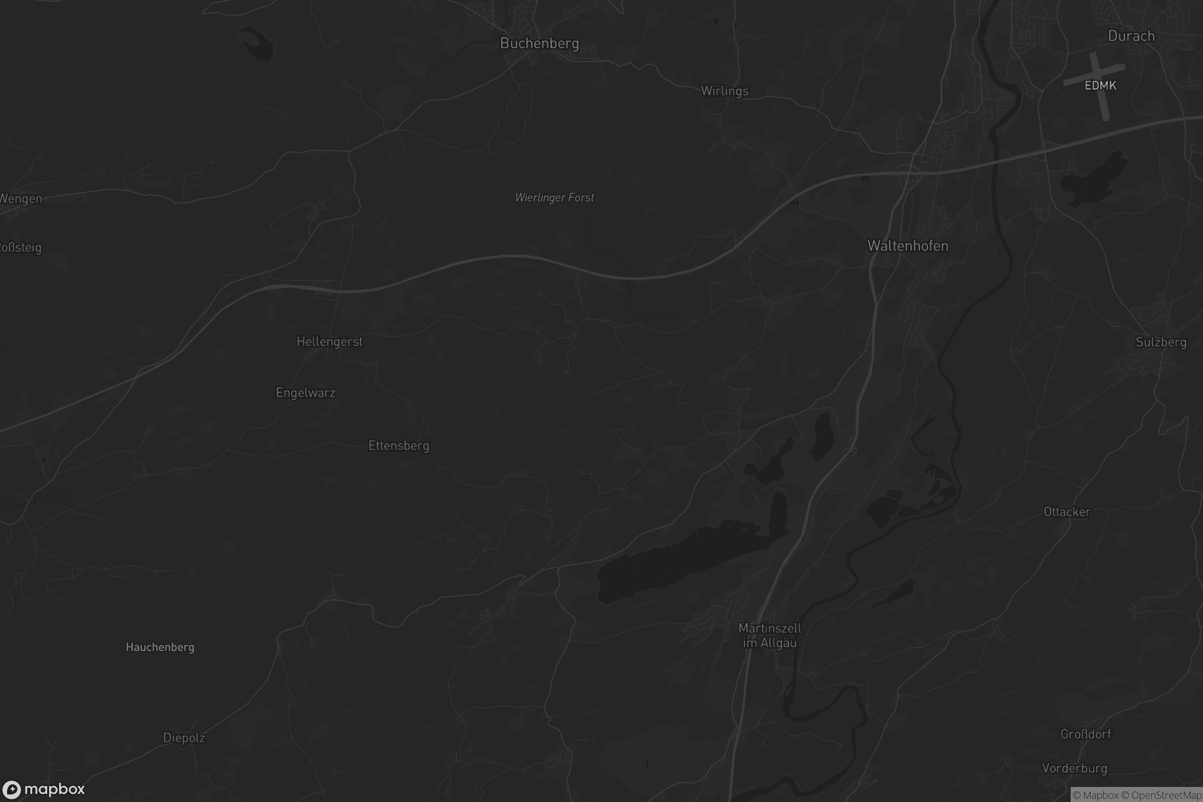 Karte von Waltenhofen