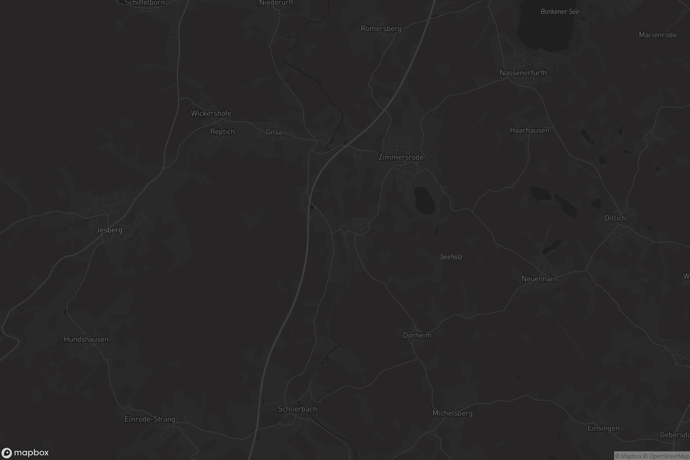 Karte von Waltersbrück