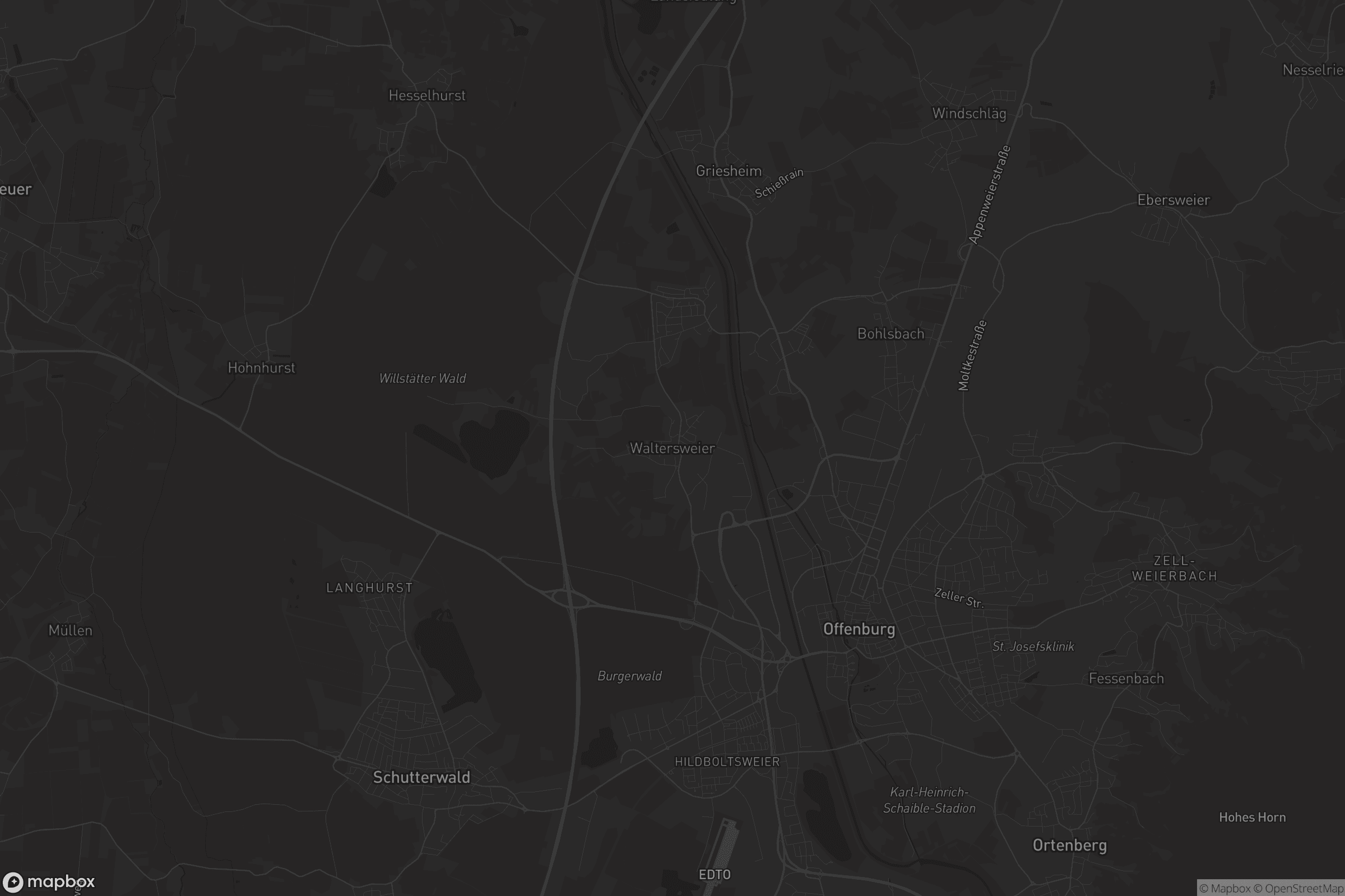 Karte von Waltersweier