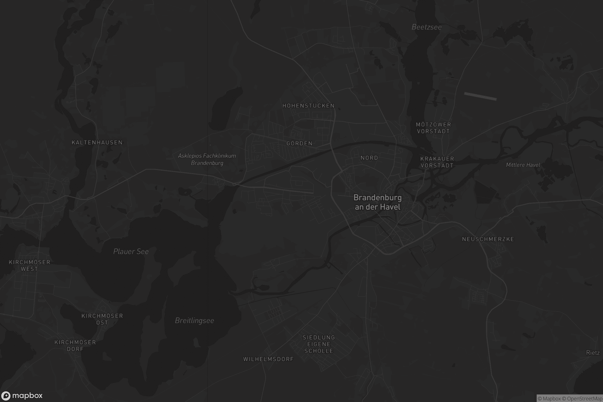 Karte von Walzwerksiedlung