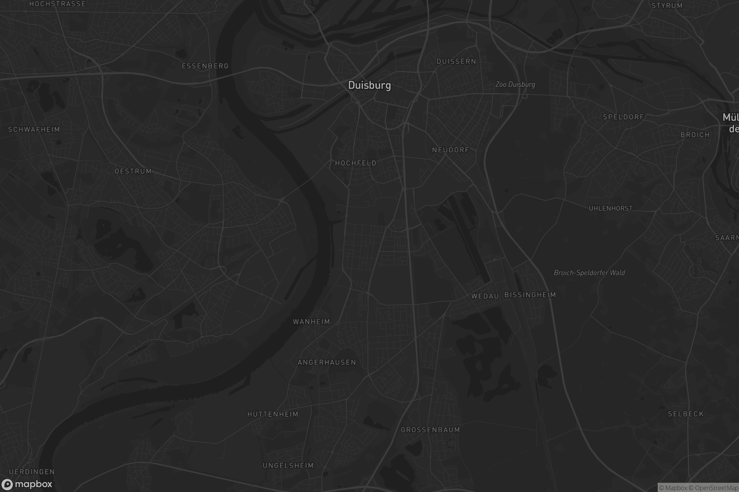 Karte von Wanheimerort