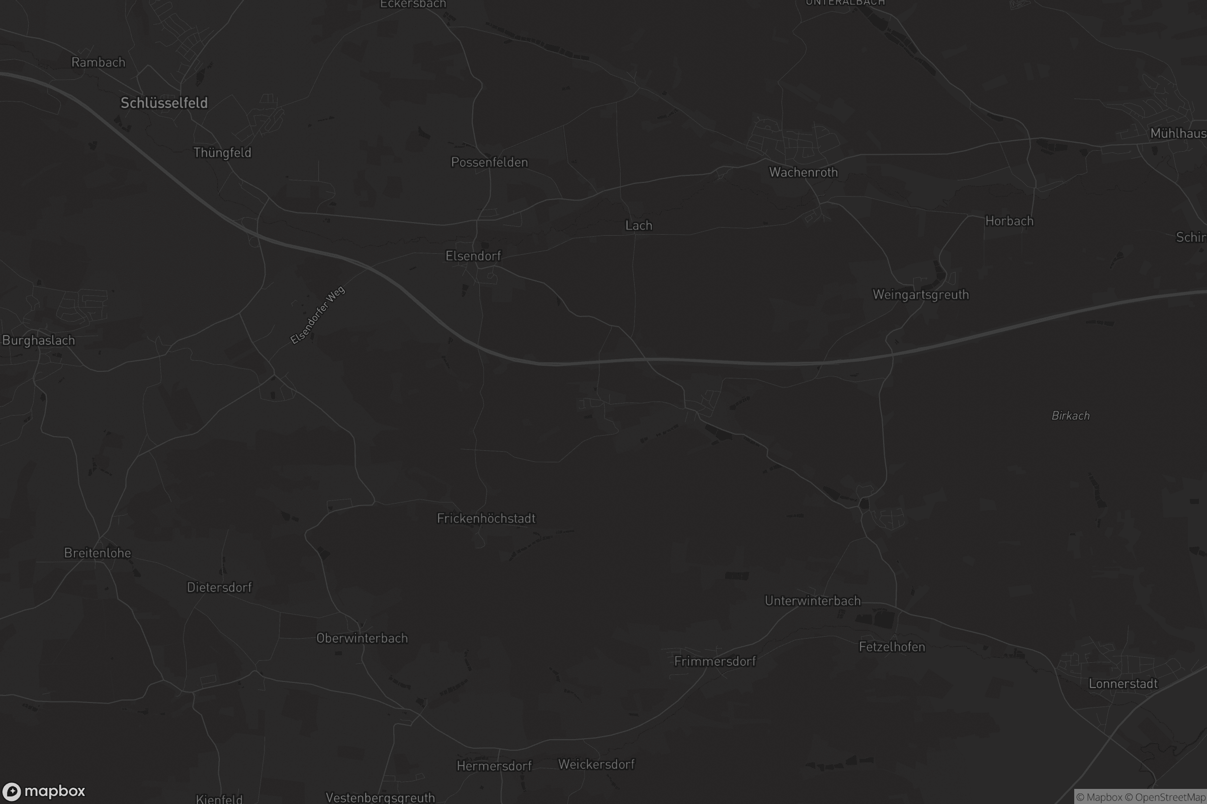 Karte von Warmersdorf