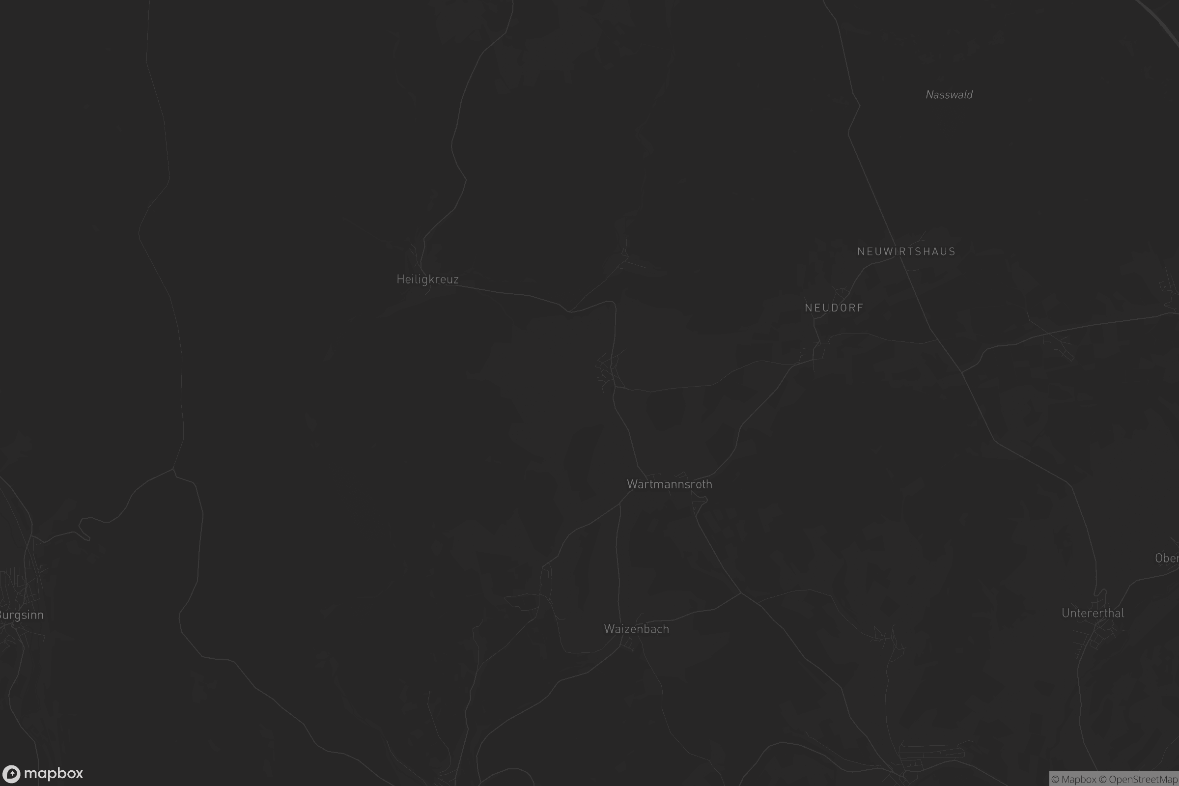 Karte von Wartmannsroth