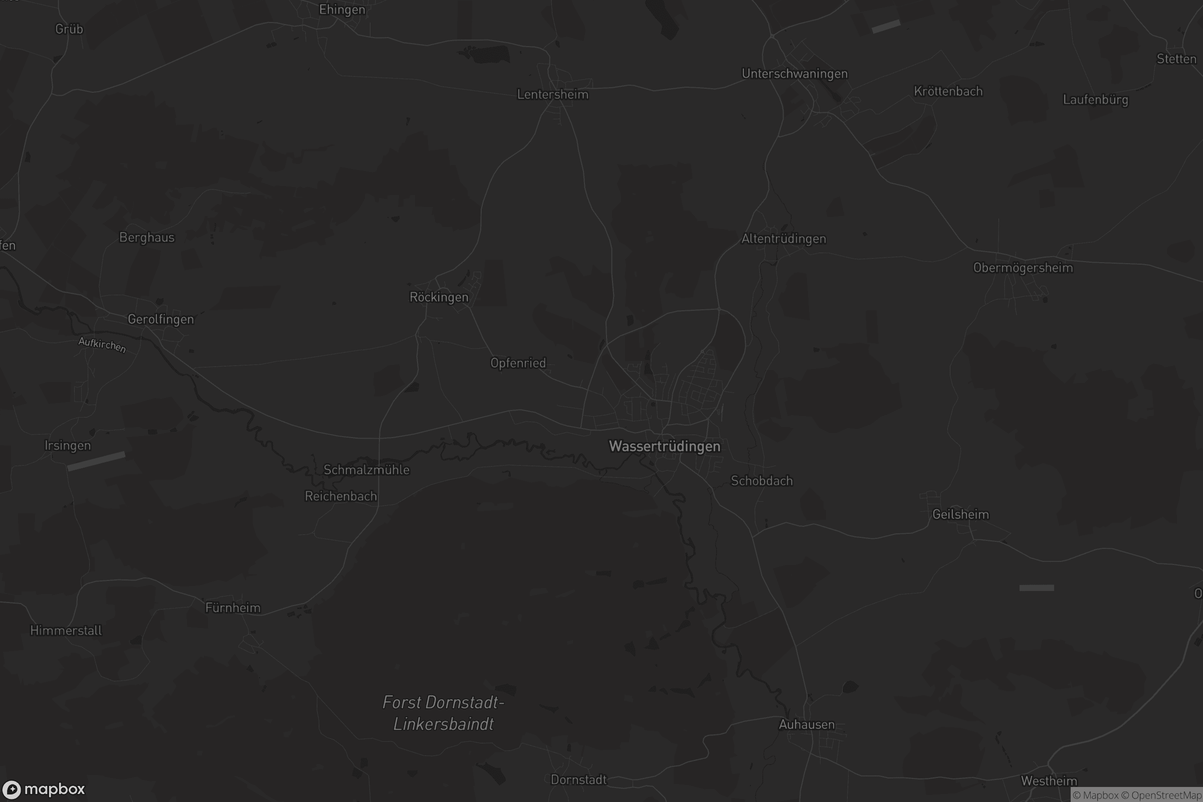 Karte von Wassertrüdingen