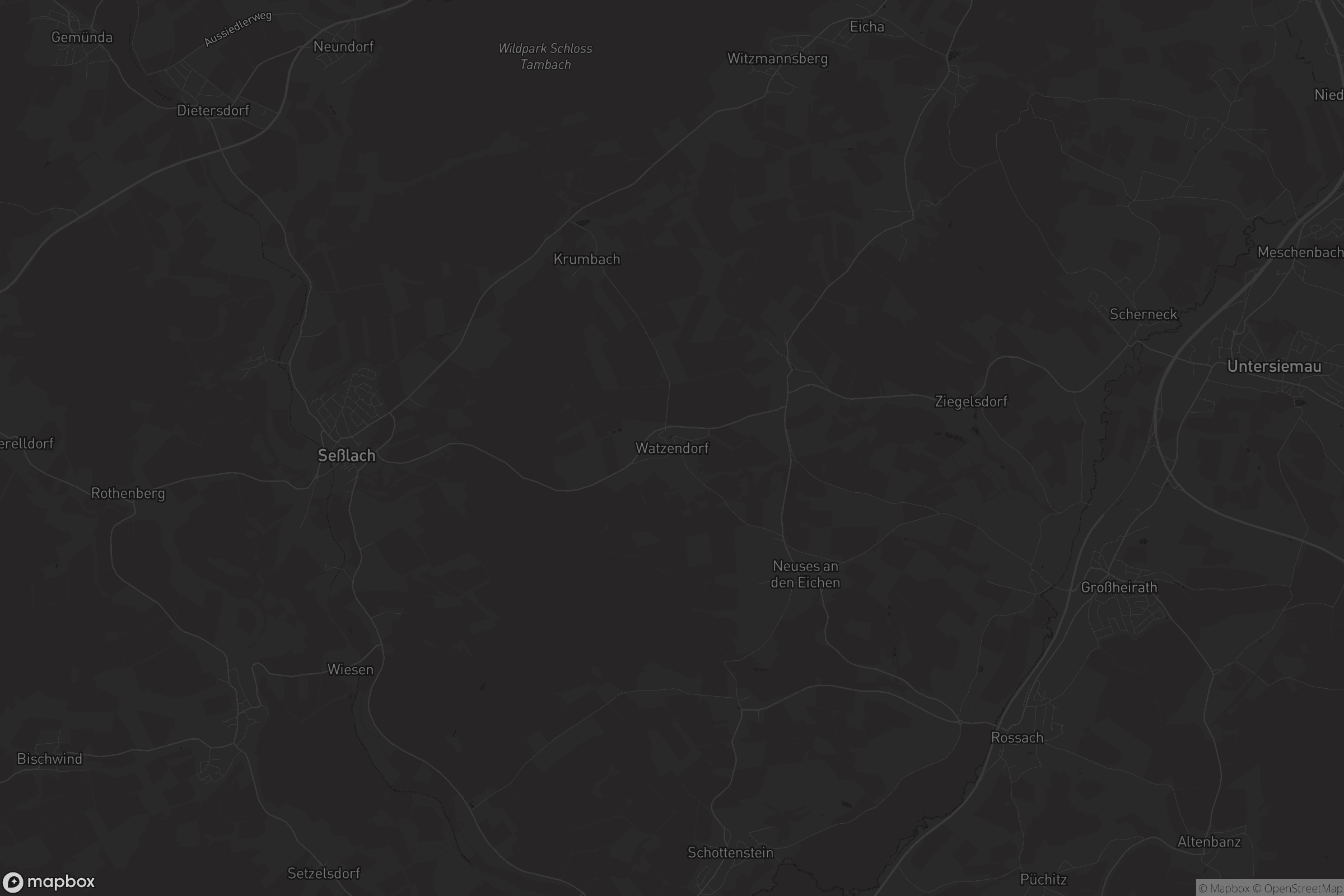 Karte von Watzendorf