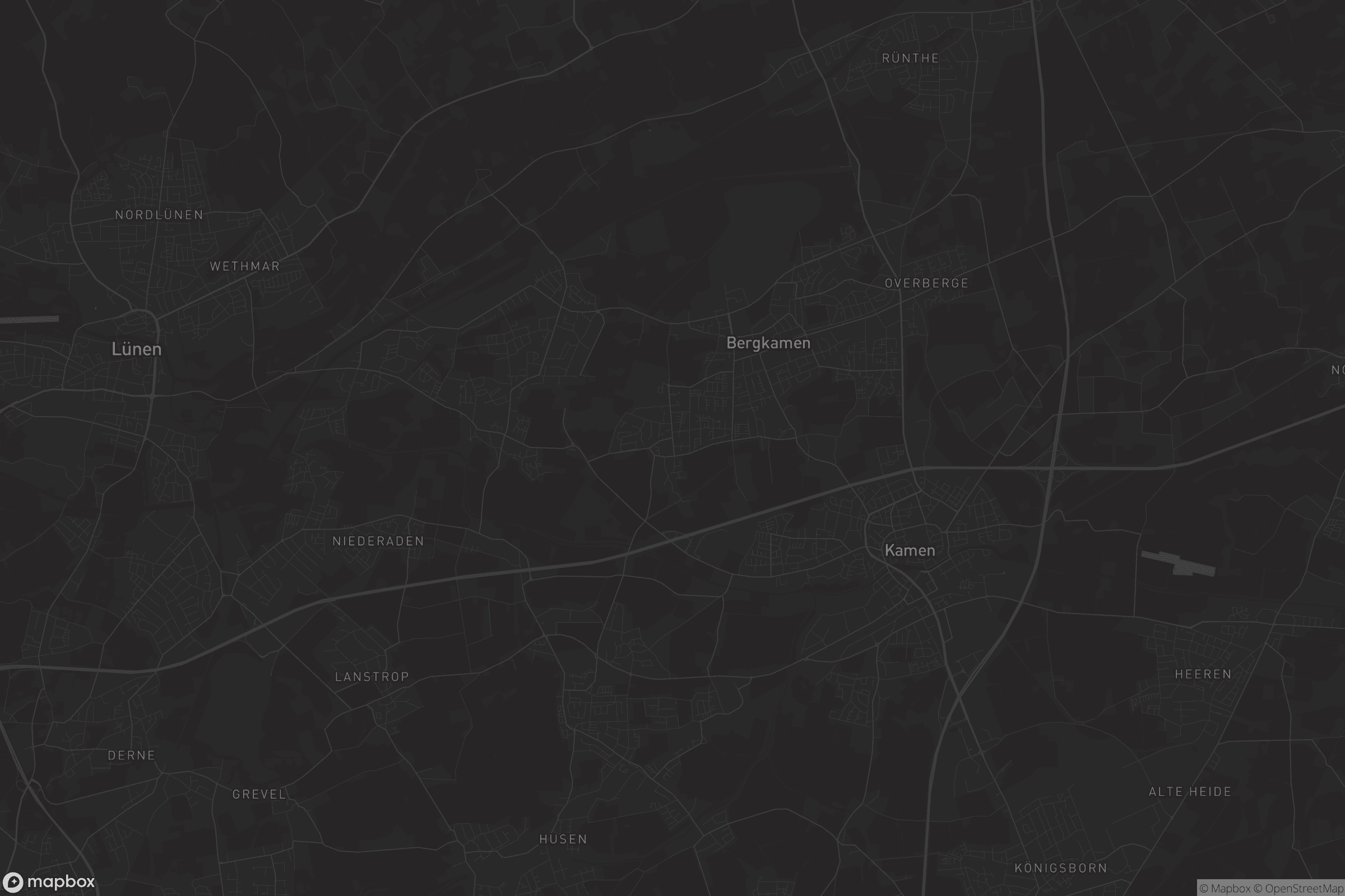 Karte von Weddinghofen