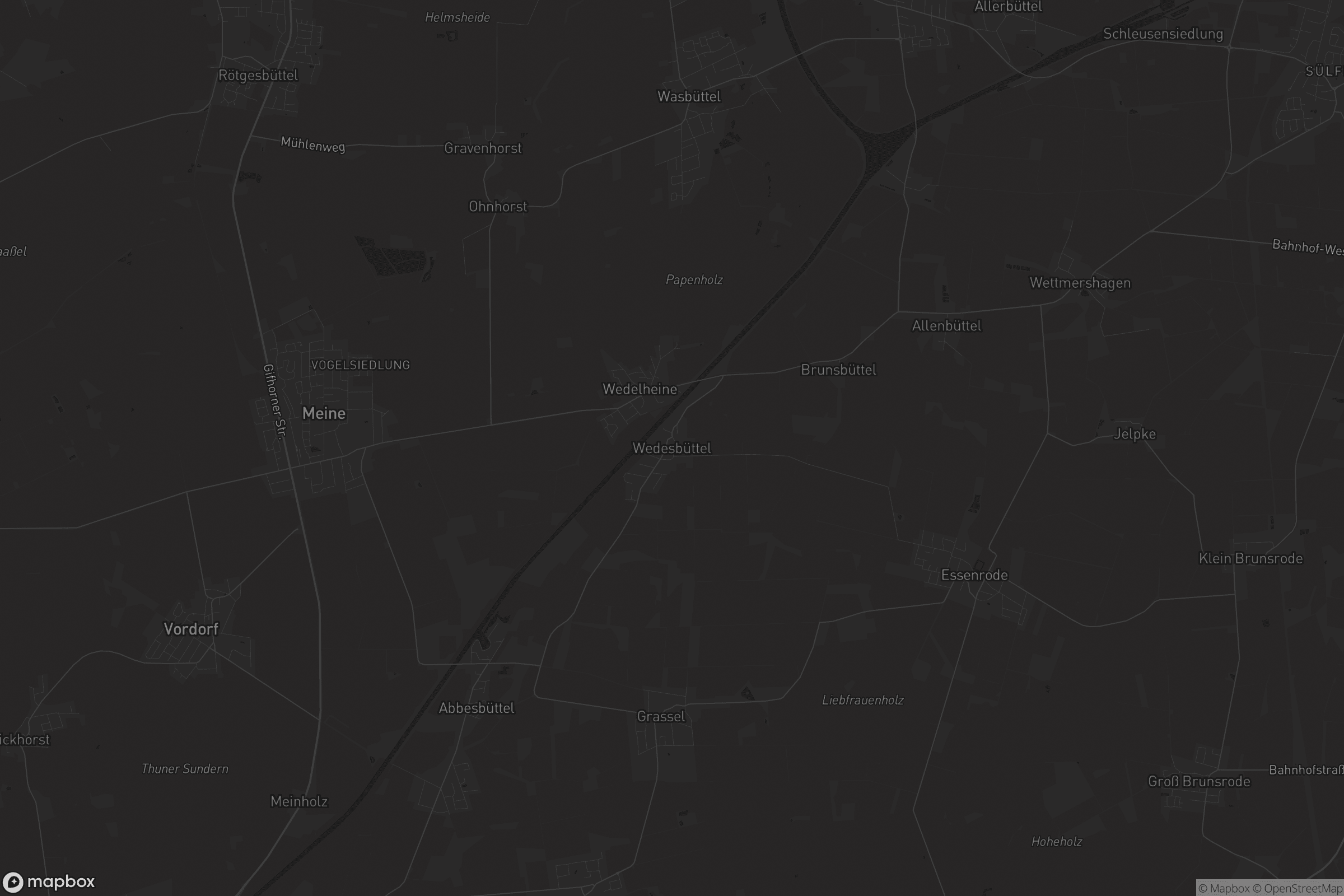 Karte von Wedesbüttel