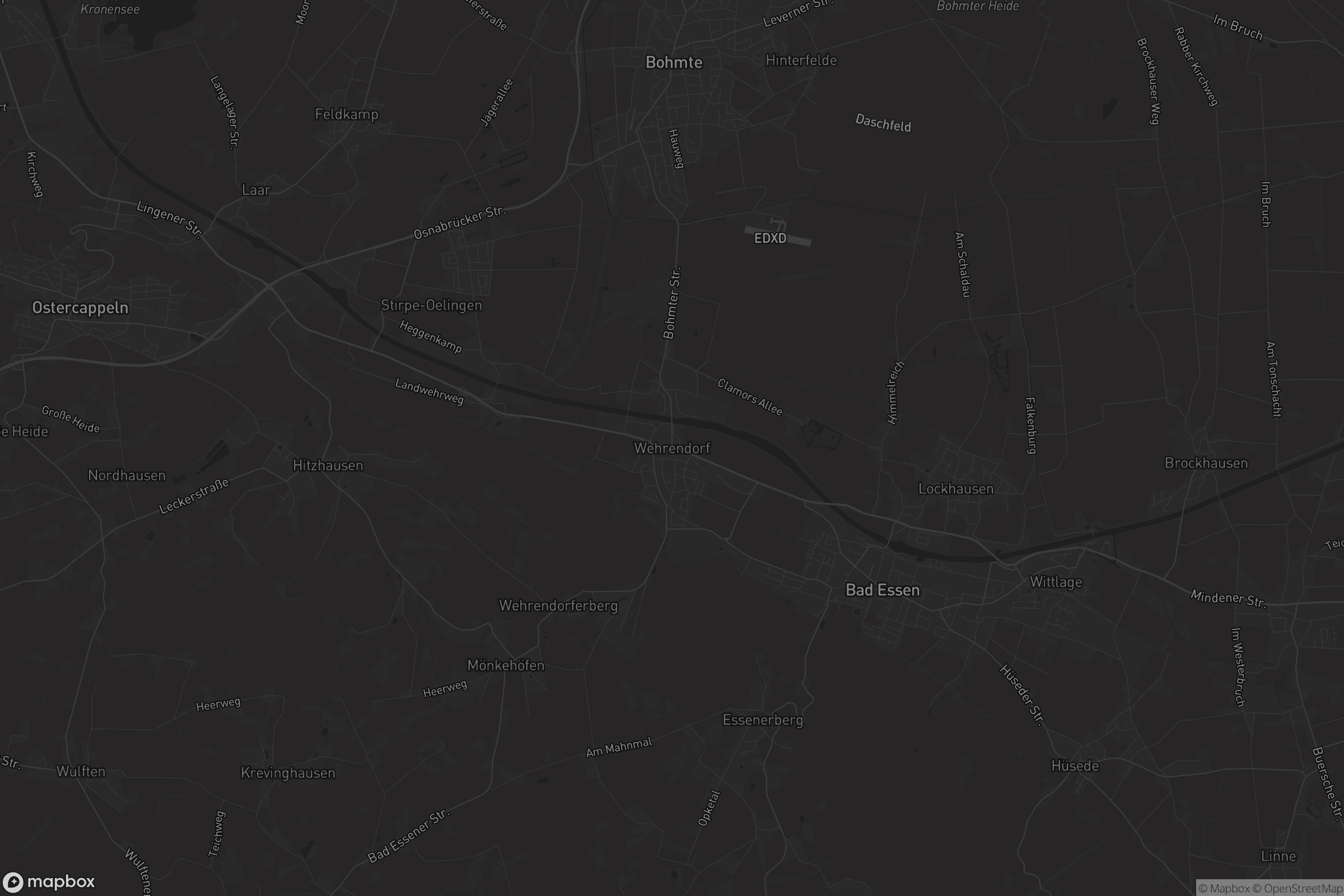 Karte von Wehrendorf