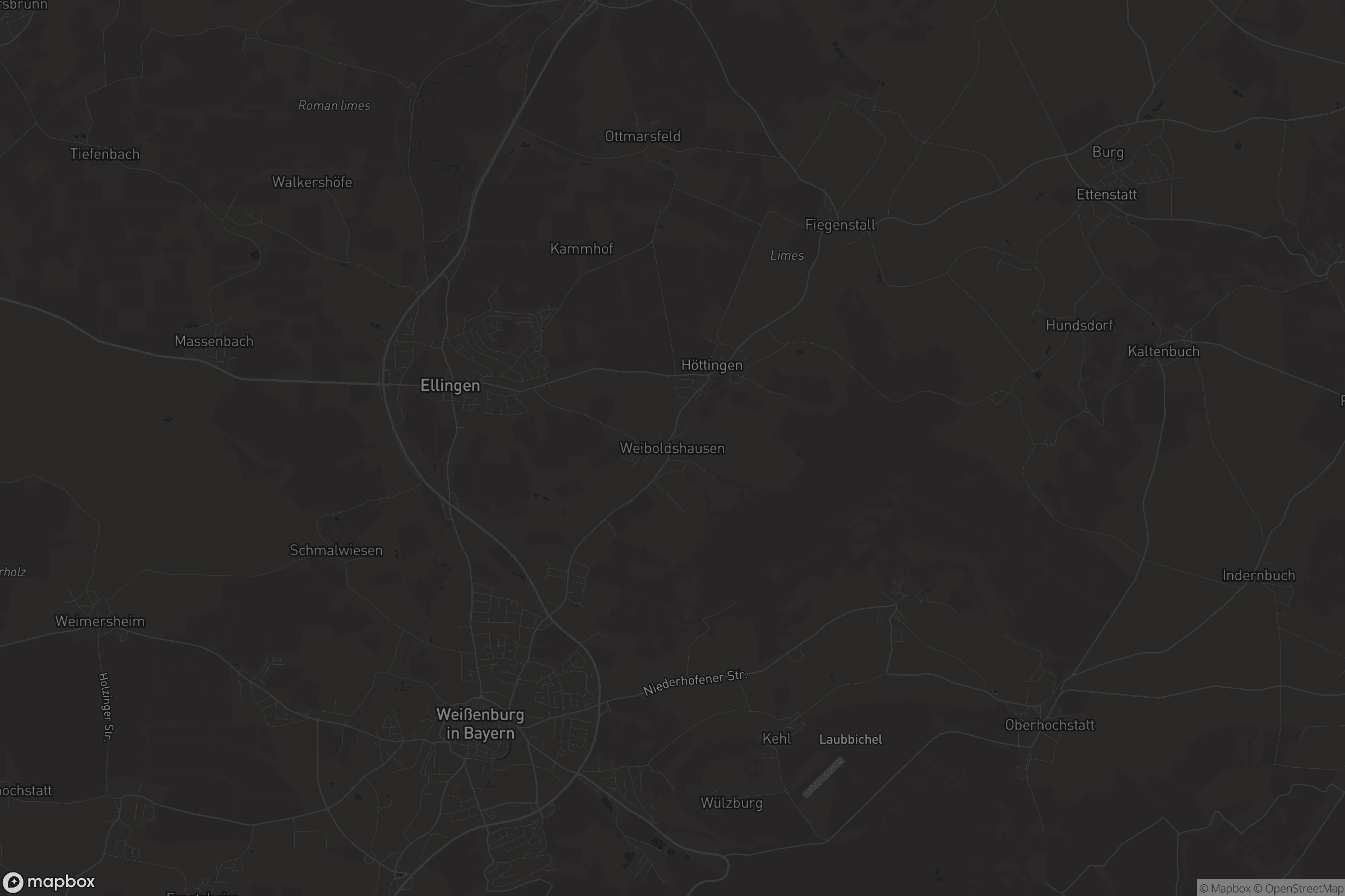 Karte von Weiboldshausen